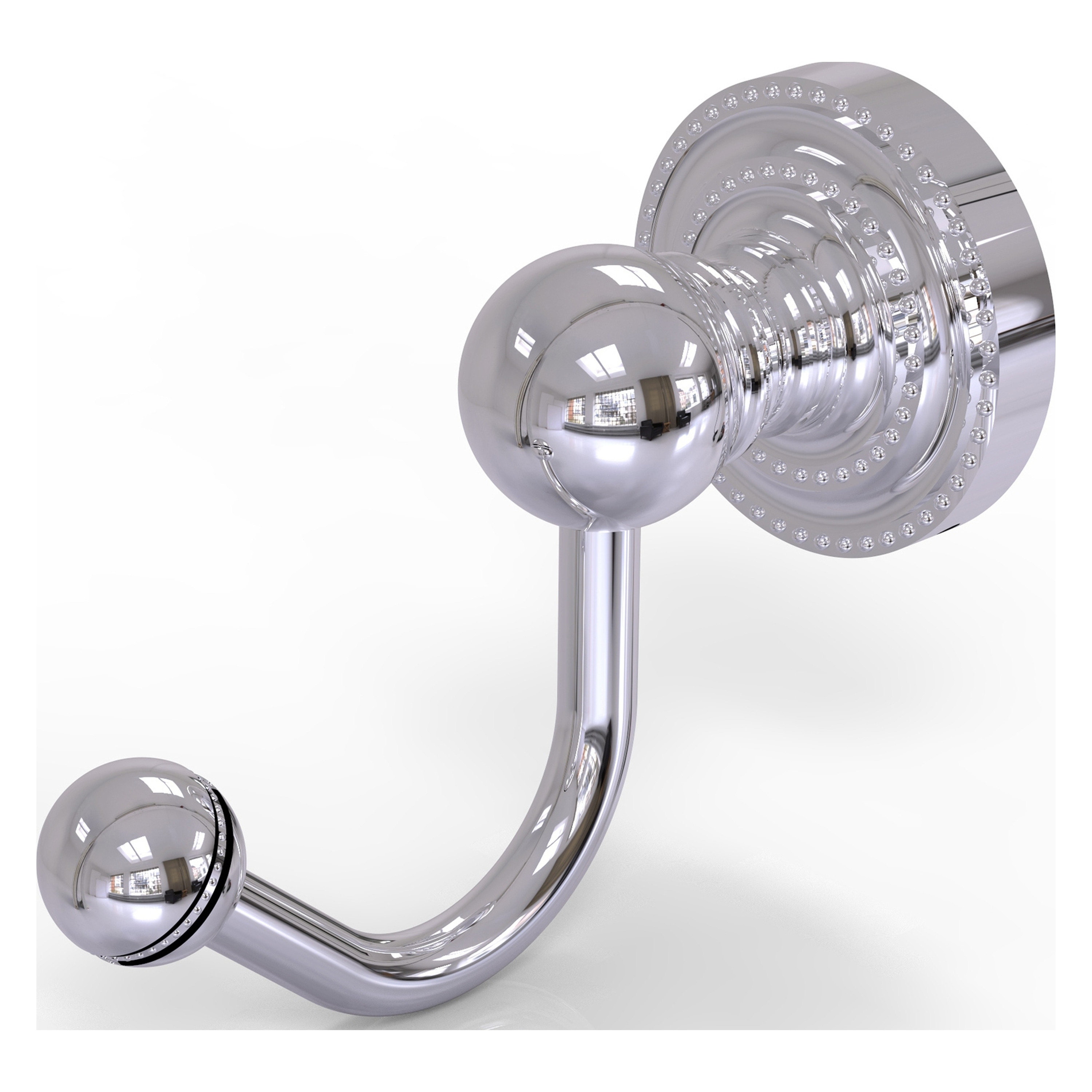 Allied Brass DT-20-PC Dottingham Polished Chrome Single -Hook Wall mount Towel Hook