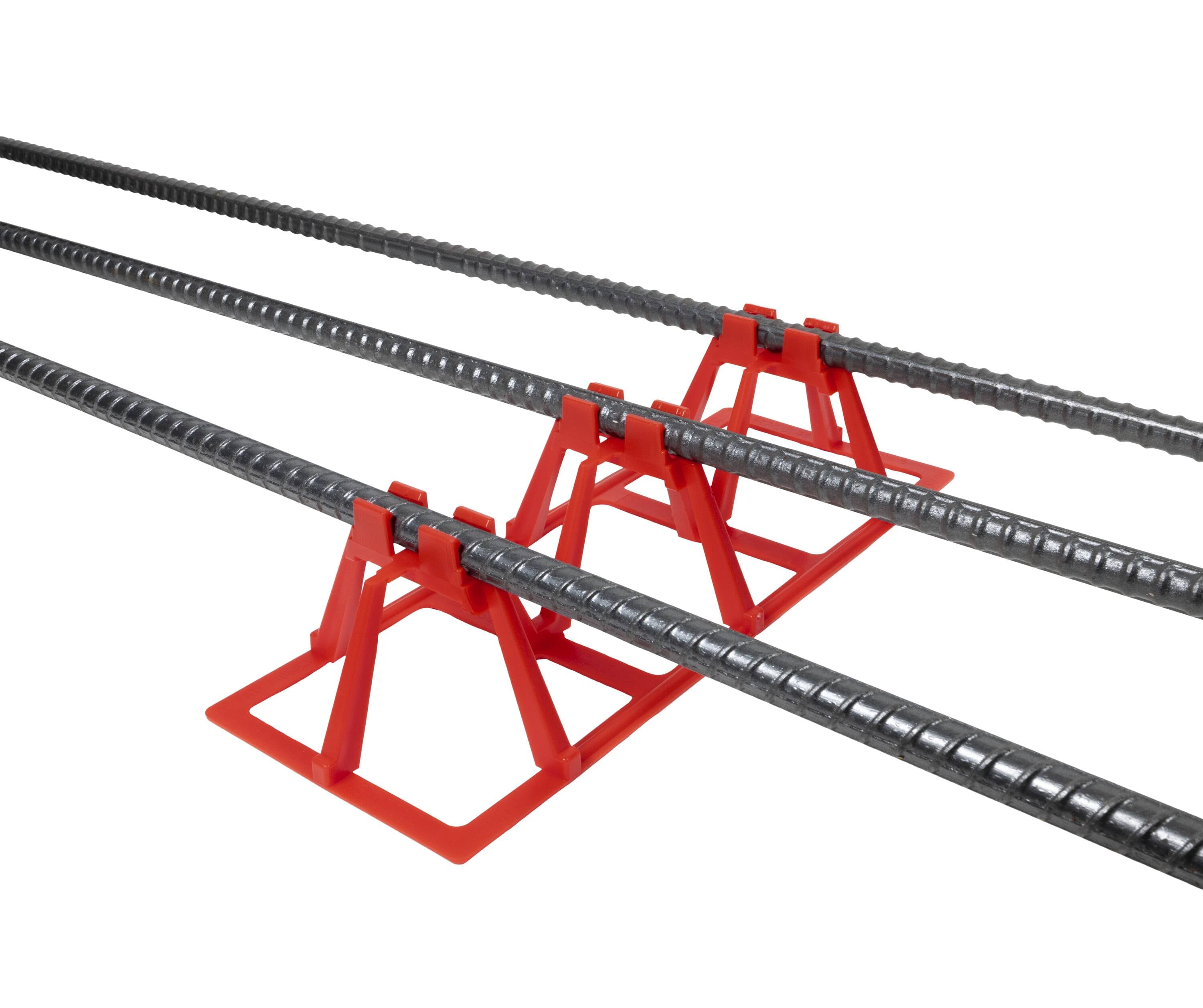 Hercules 924 3.75-in x 15-in x 5.75-in 30 -Pack Polypropylene Rebar chair