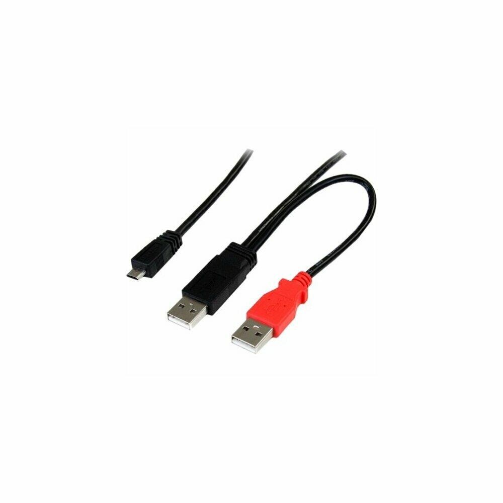 StarTech SY2787707  1 FT USB Y CABLE FOR EXTERNAL HARD DRIVE
