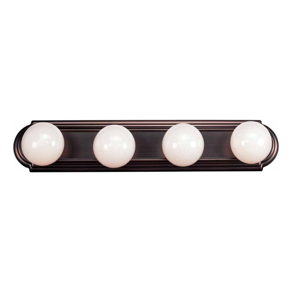 Volume Lighting V1124-79 24-in 4 -Light Antique Bronze Traditional Vanity light