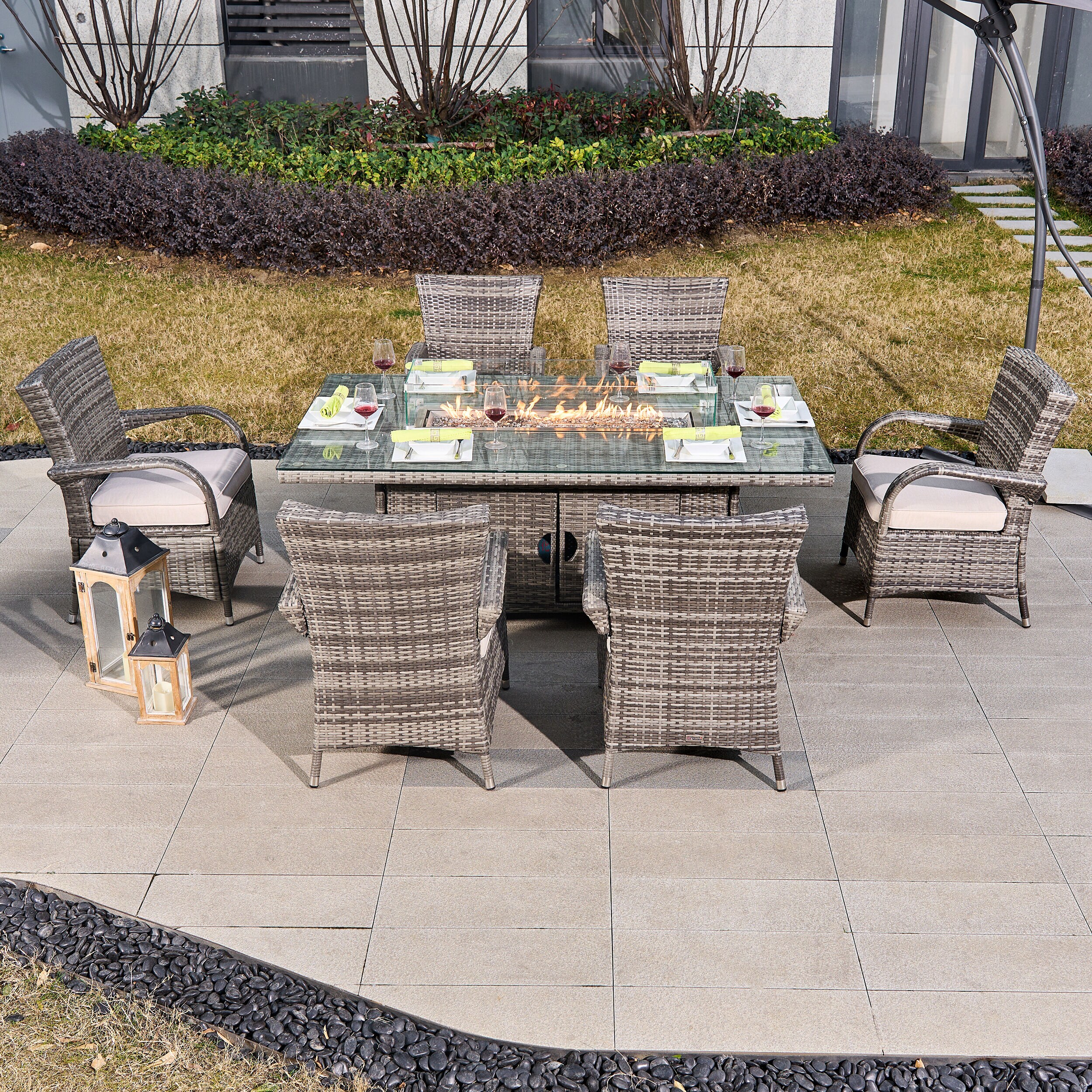 Moda Furnishings 1106R-1122-G Patio-Dining-Sets - View #2