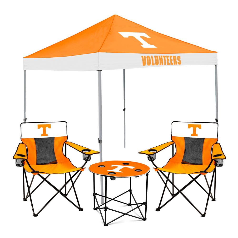 Logo Brands NCAA Tennessee Volunteers Unisex Adult Retreat Cabana Tent Multicolor One Size 