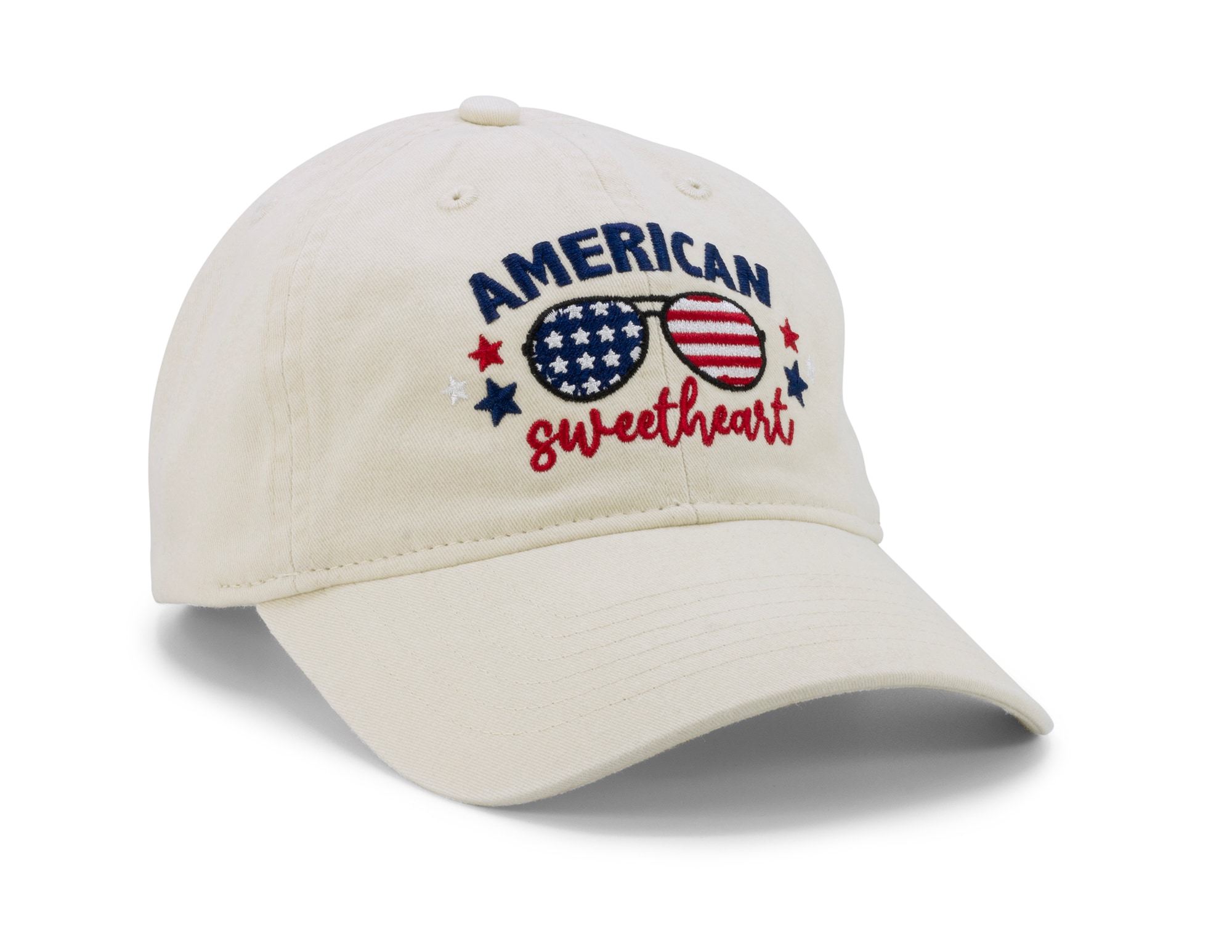 Infinity Brands AMC-017LMA Women's Cream Cotton Baseball cap