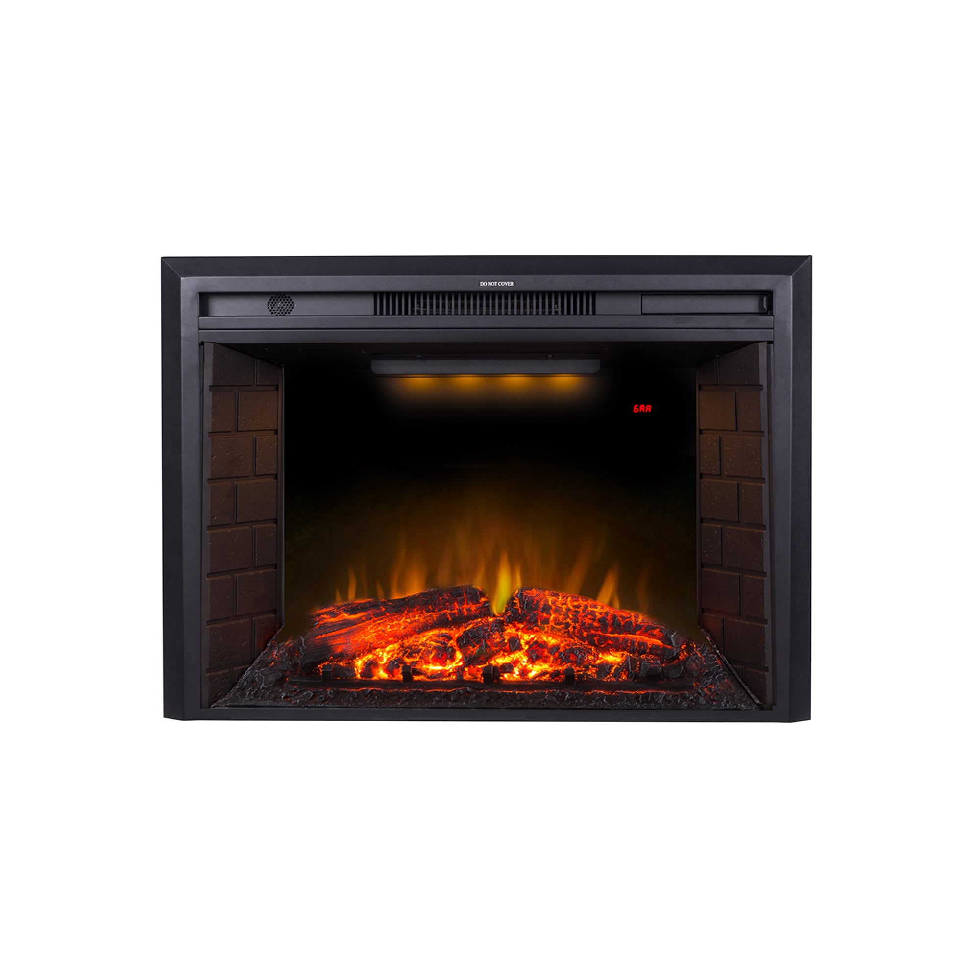 EdenDirect LW-EF36T 15-in W Black Wall mount LED Flat wall Electric Fireplace