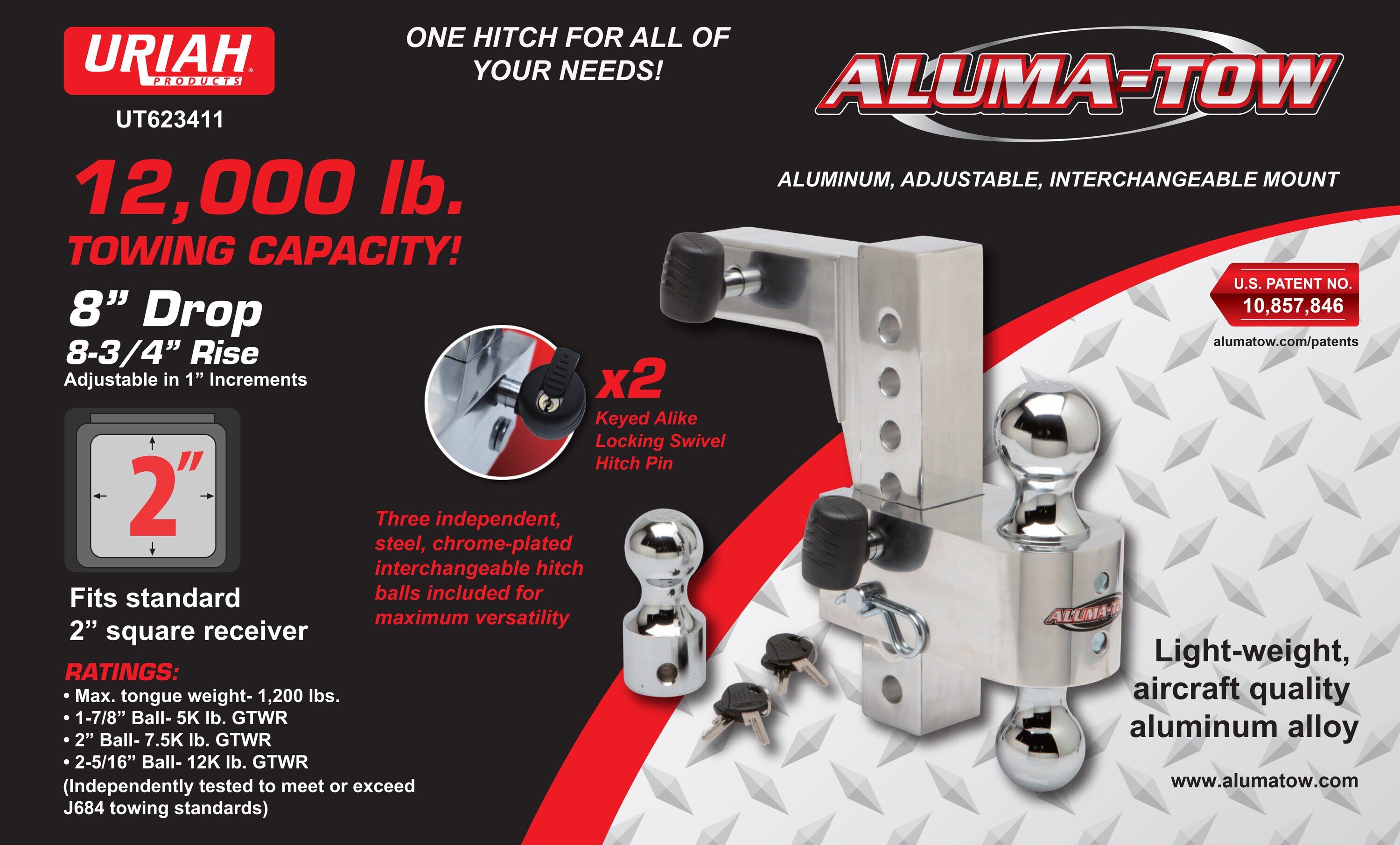 Uriah Products 104068 Ball-Mounts - View #4