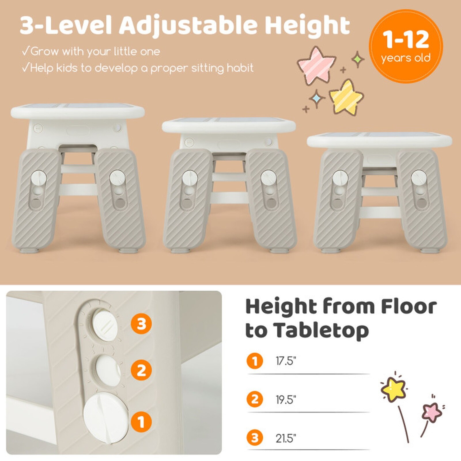 SUGIFT LW102SUGHY2789 Kids-Play-Tables - View #9
