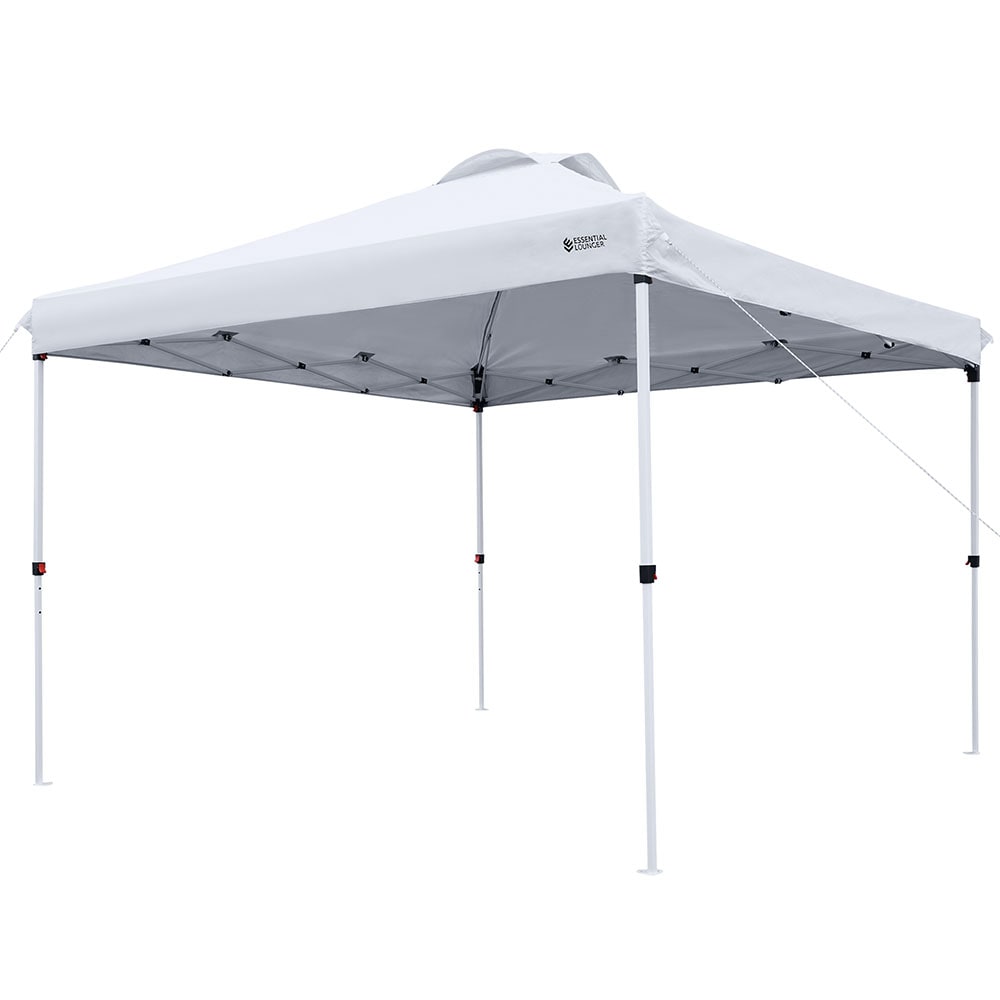 Zeus & Ruta PACUSH-08 9.84-Feet x 9.84-Feet Square White Pop-up canopy