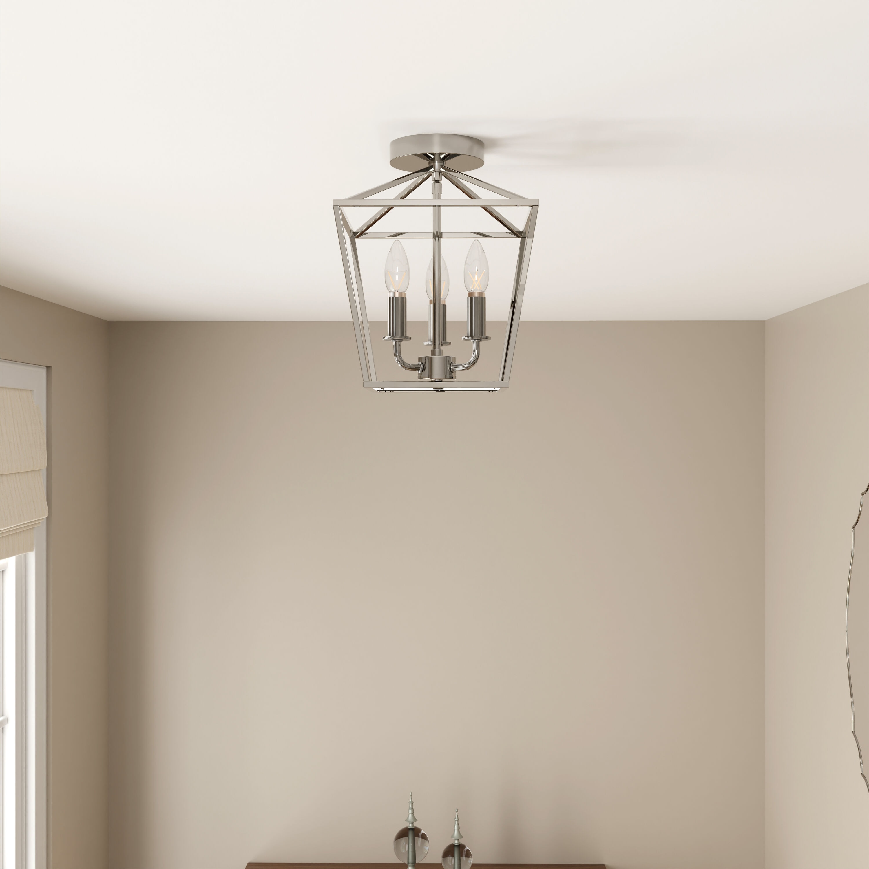 allen + roth CH31-3PNK flushmounts - View #4