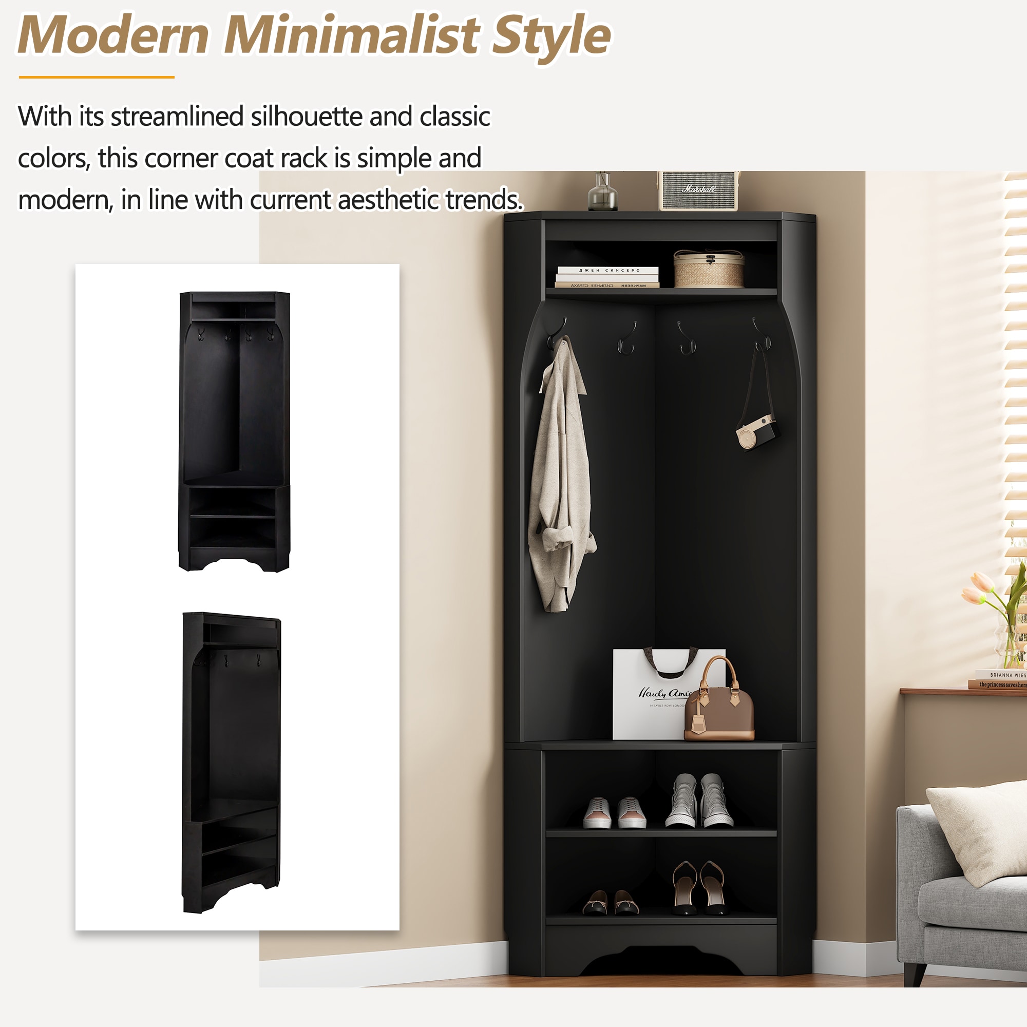 ModernLuxe N721P189665B Coatrack-Stands-Pedestals - View #3