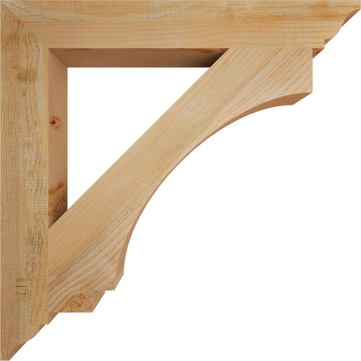 Ekena Millwork BKT04X30X30IMP01RDF Exterior-Brackets-Braces - View #3