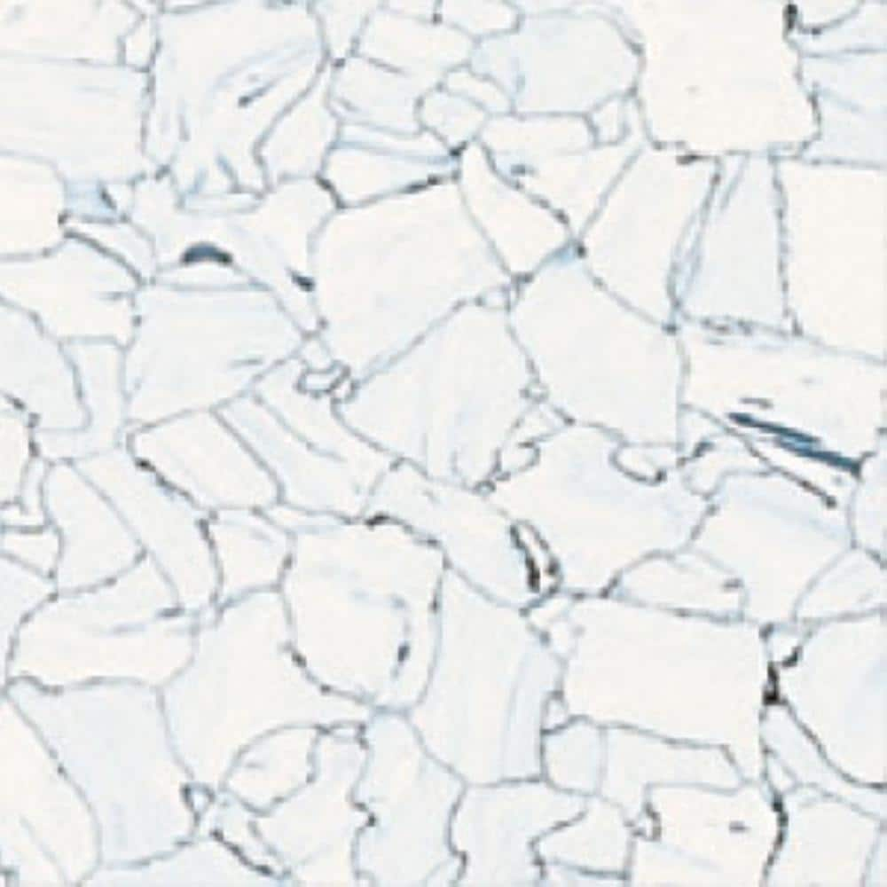 White Solid 12-in W x 12-in L Glue Down Vinyl Tile Flooring (1-sq ft/ Piece) | - Flexco DIS2D1OA69