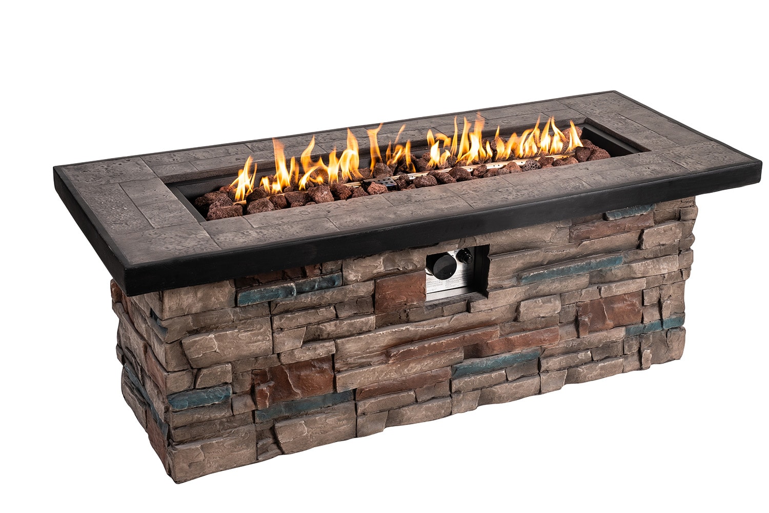 Concrete Propane Gas Fire Pit, How Many Btu Do I Need For A Fire Pit