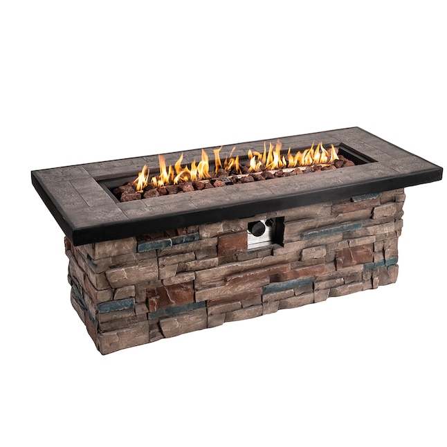 Concrete Propane Gas Fire Pit, Are Gas Fire Pits Any Good