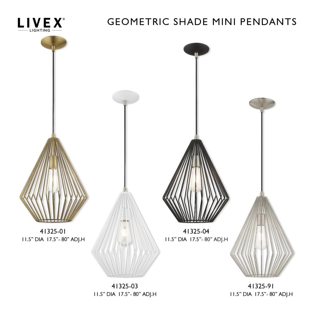 Livex Lighting 41325-01 Pendant-Lights - View #2