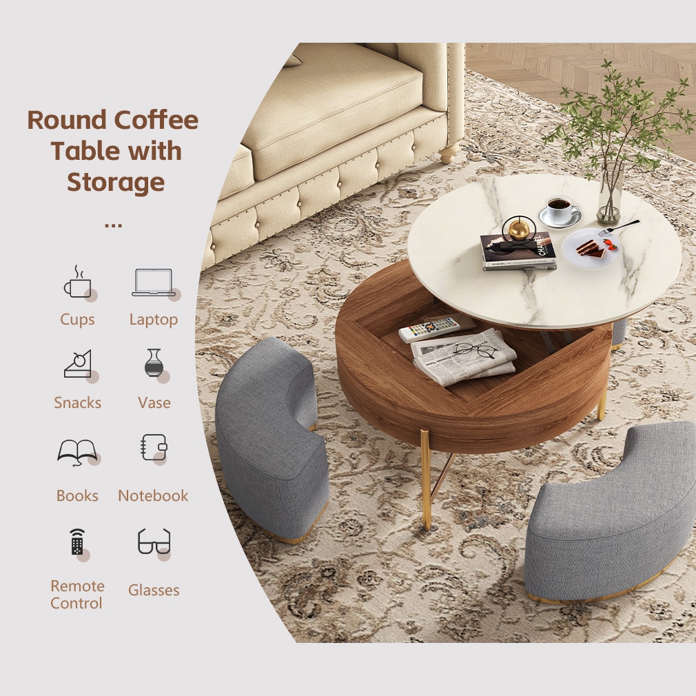 Oizaye DB-CT-3301 Accent-Table-Sets - View #6