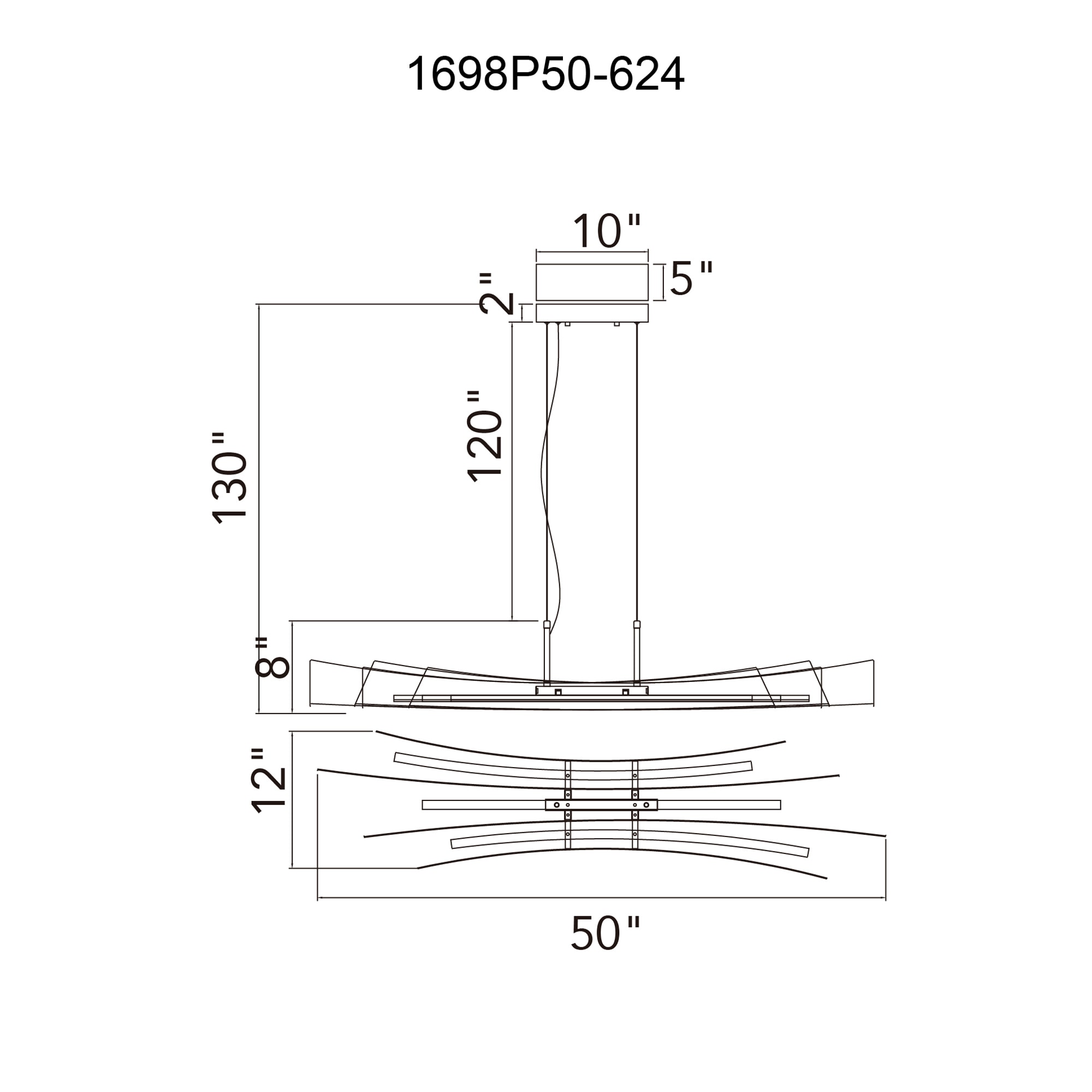 CWI Lighting 1698P50-624 Pool-Table-Lighting - View #10