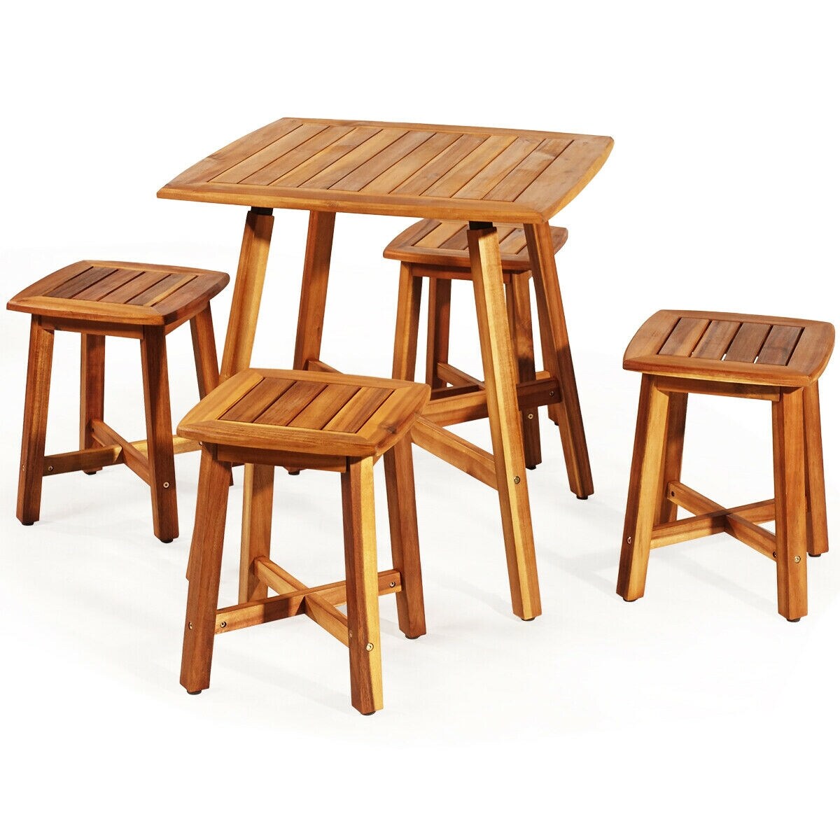 Forclover HYFC-5PC874 Patio-Dining-Sets - View #10