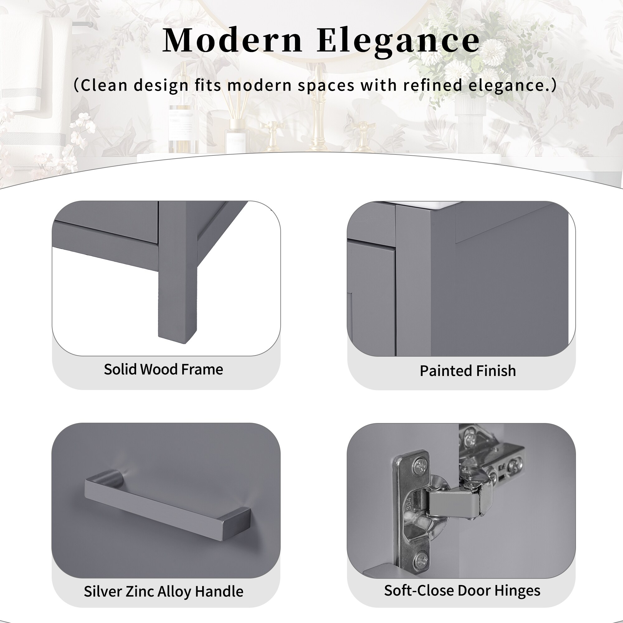 LOVMOR SF-WO-N729P000009E Bath-Vanity-Combo - View #4