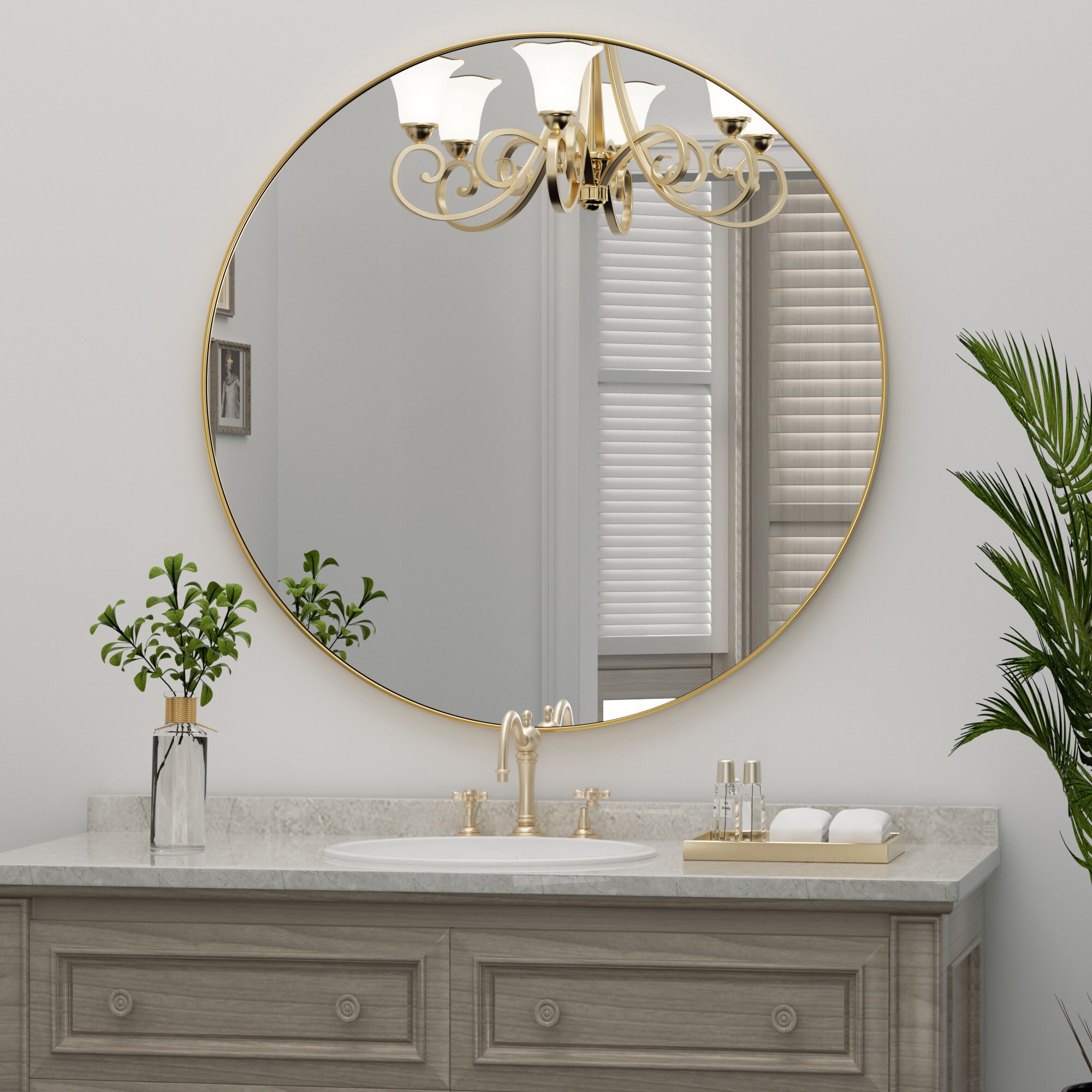 Clavie LS-18181-CGD Decor-Mirrors - View #8