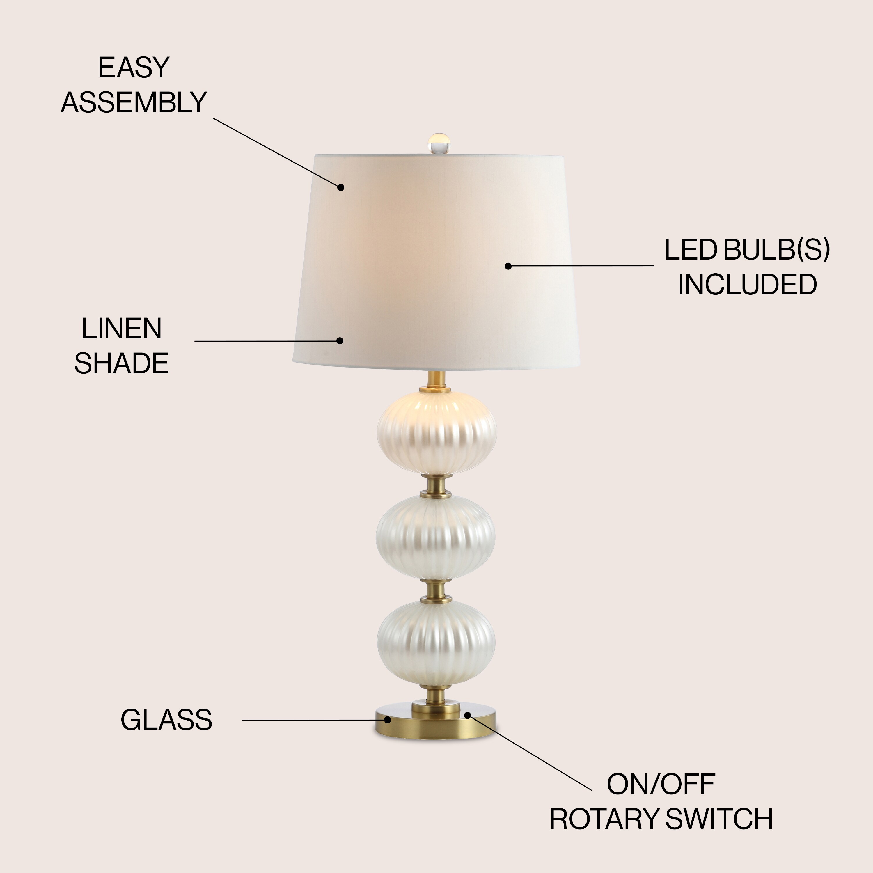 JONATHAN  Y JYL2073A Table-Lamps - View #3