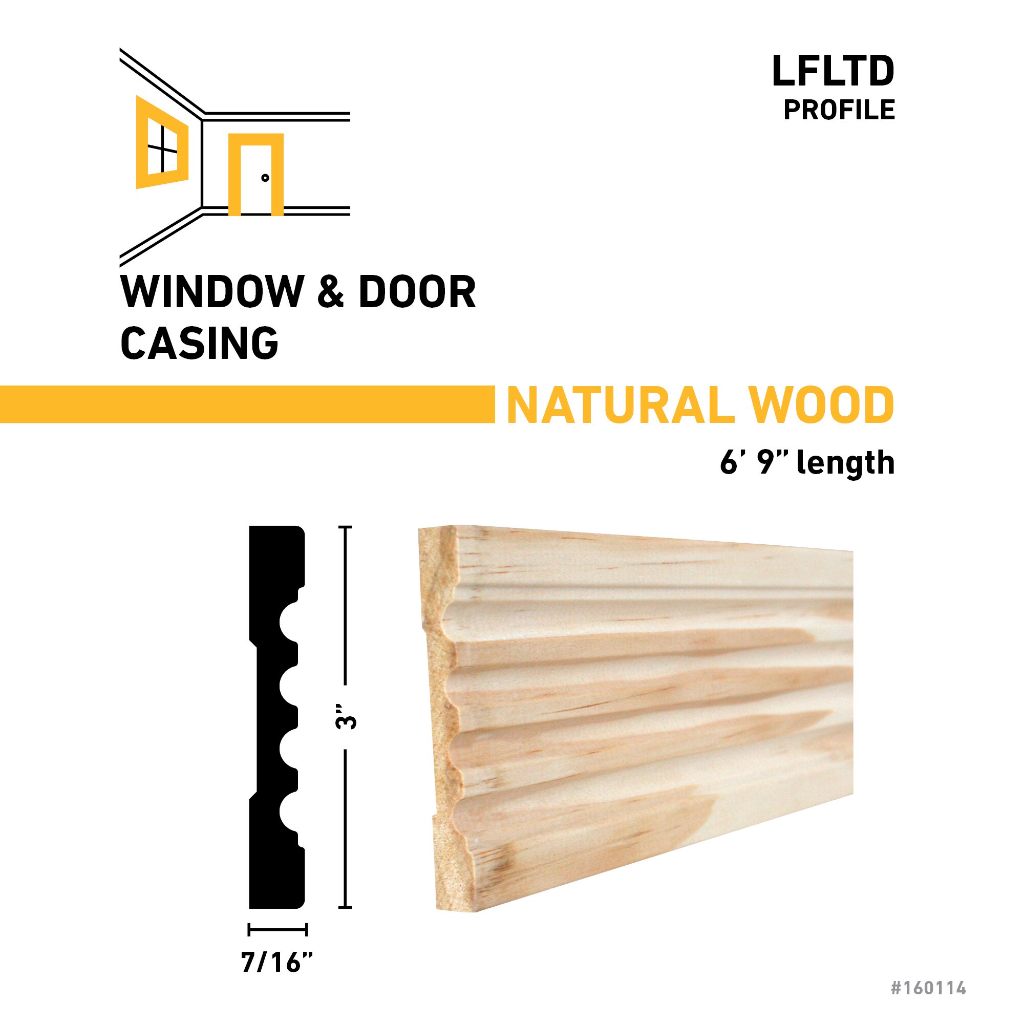 RELIABILT LFLTD3SPINEL Door-Casing-Kits - View #3