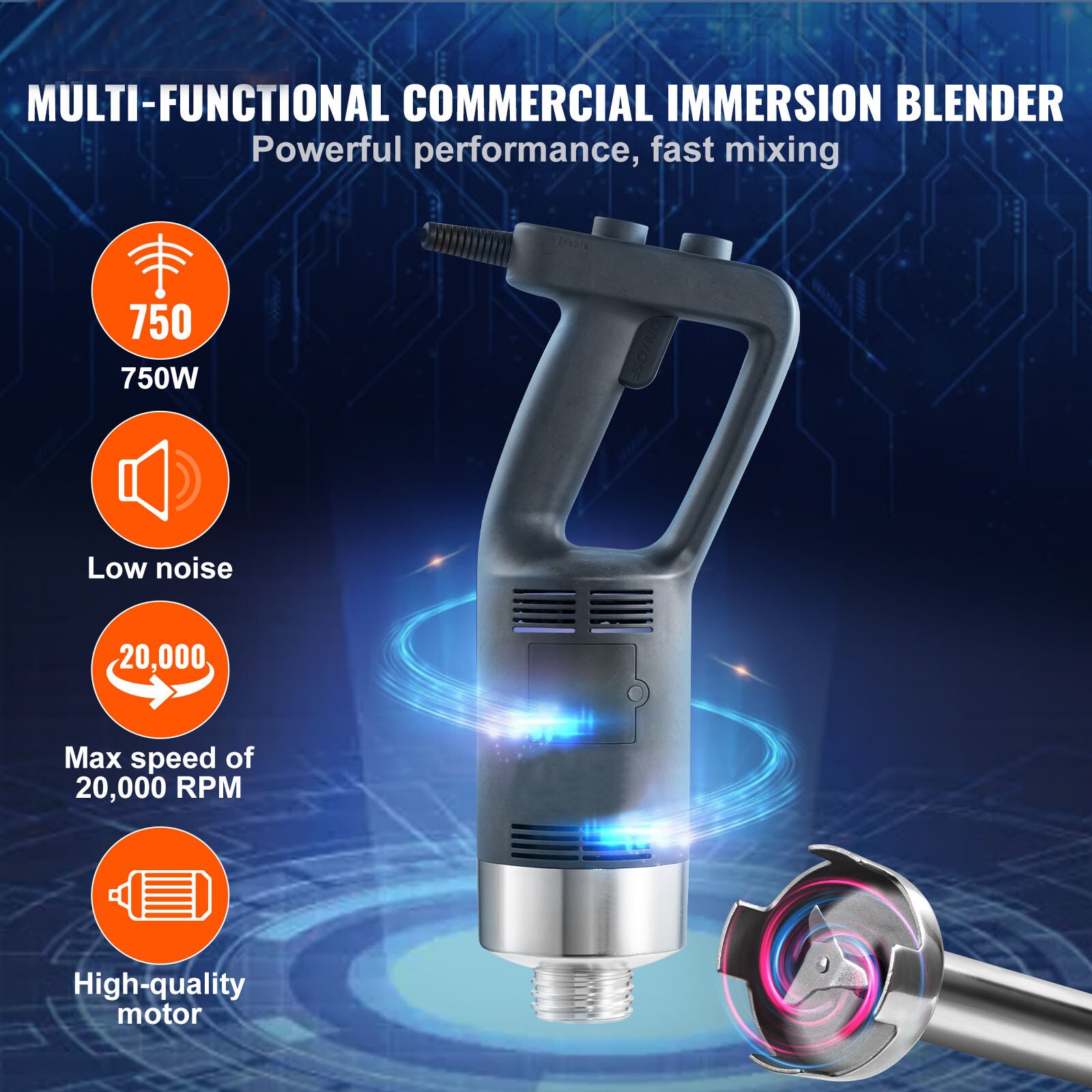 VEVOR SCZXSCJBQYCB00779V1 Immersion-Blenders - View #2