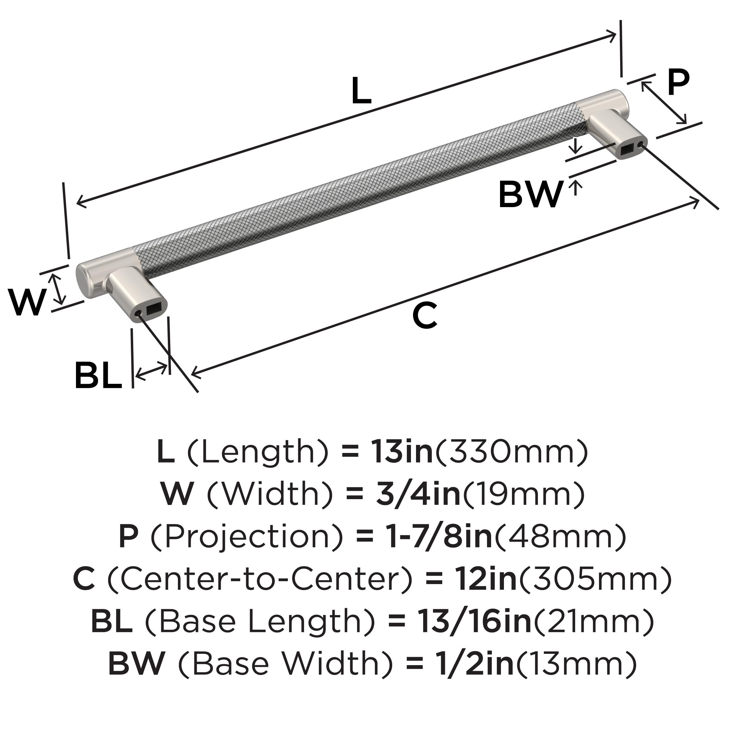 Amerock BP54040PNSS Cabinet-Pulls - View #5