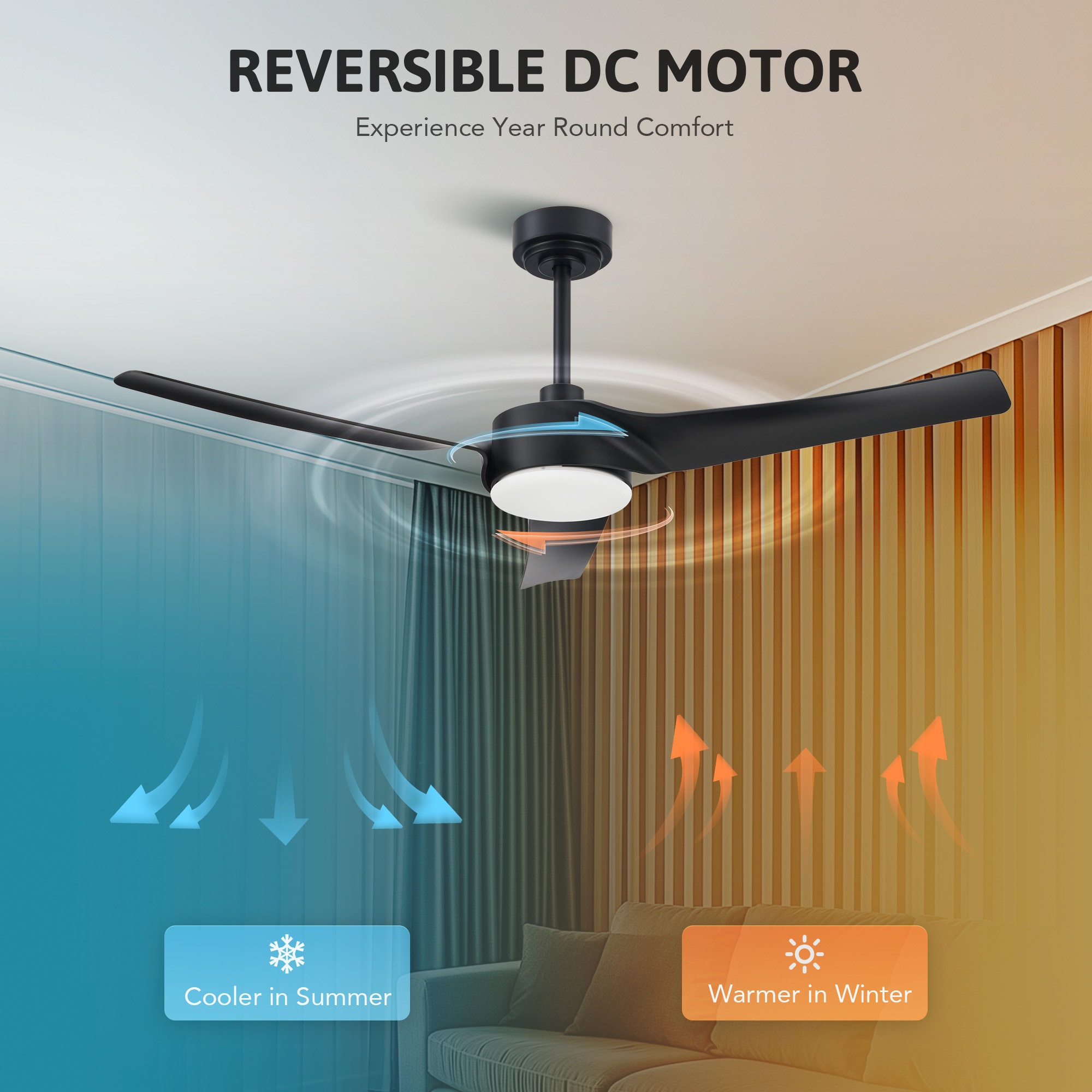 CO-Z CFN-1304-BK Ceiling-Fans - View #8