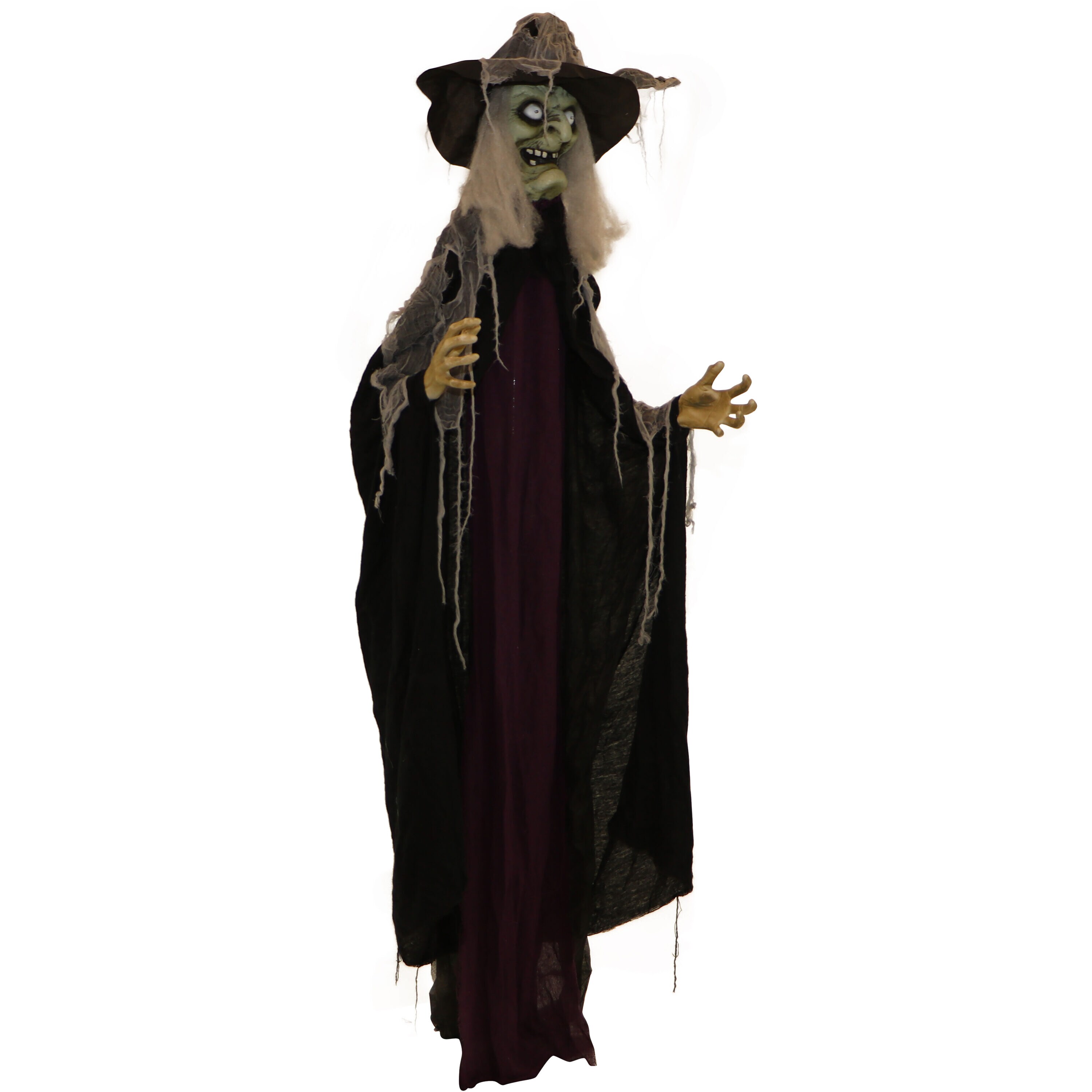Haunted Hill Farm HHWITCH-27FLSA Halloween-Animatronics - View #12