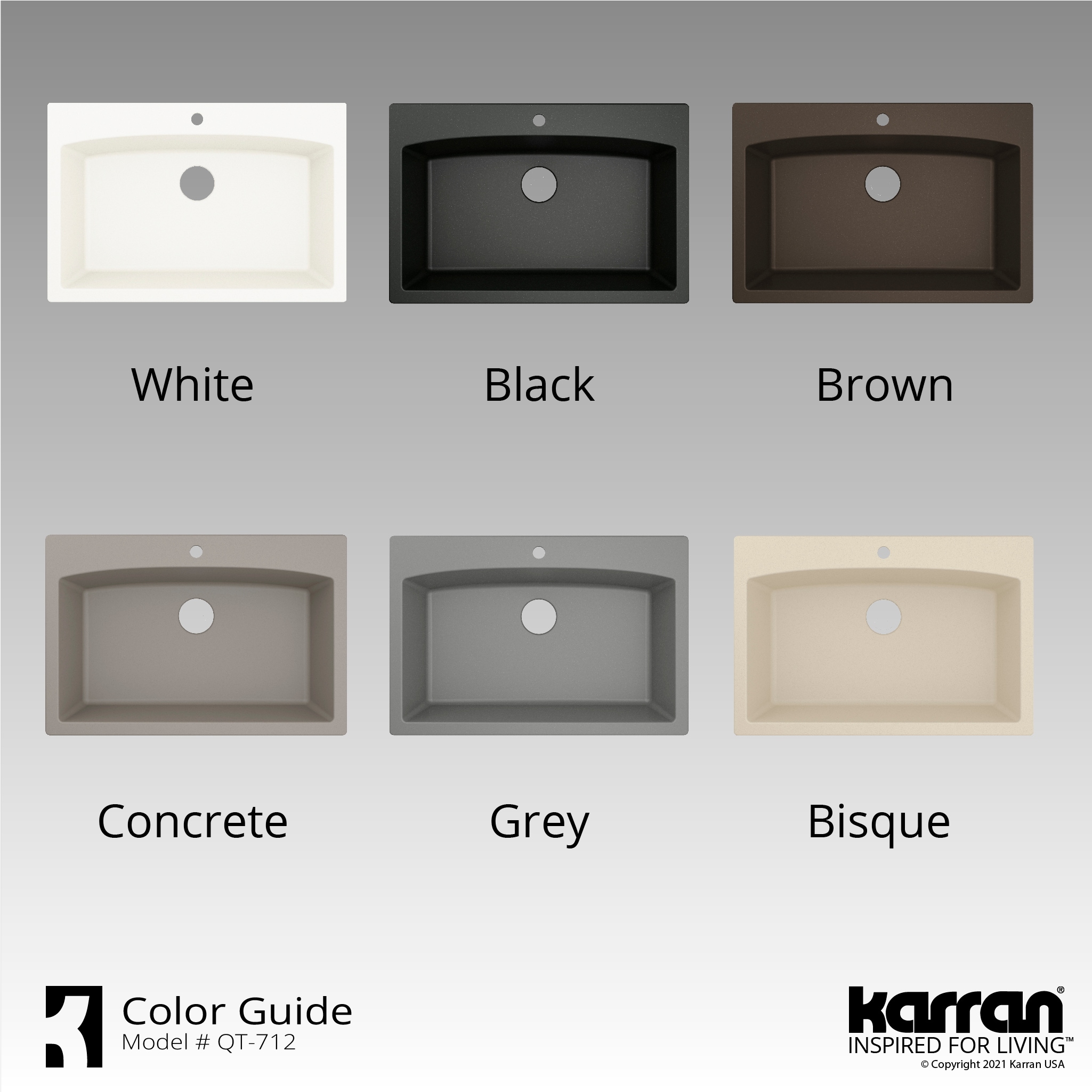 Karran QT-712-GR Kitchen-Sinks - View #10