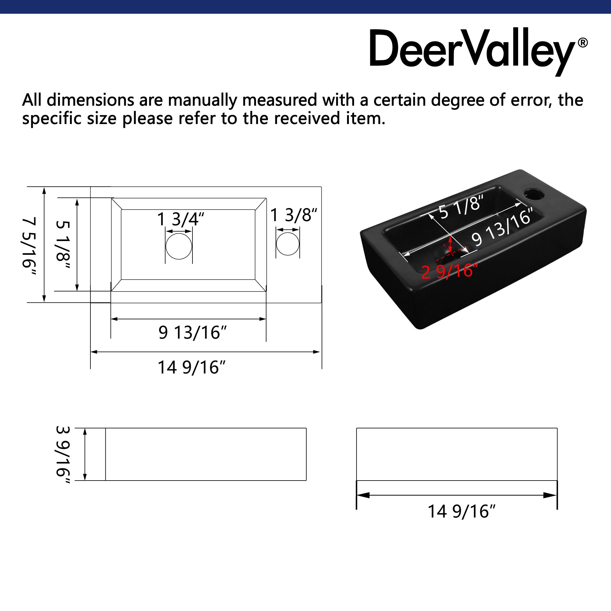 DeerValley DV-1V0091R Bath-Sink - View #6