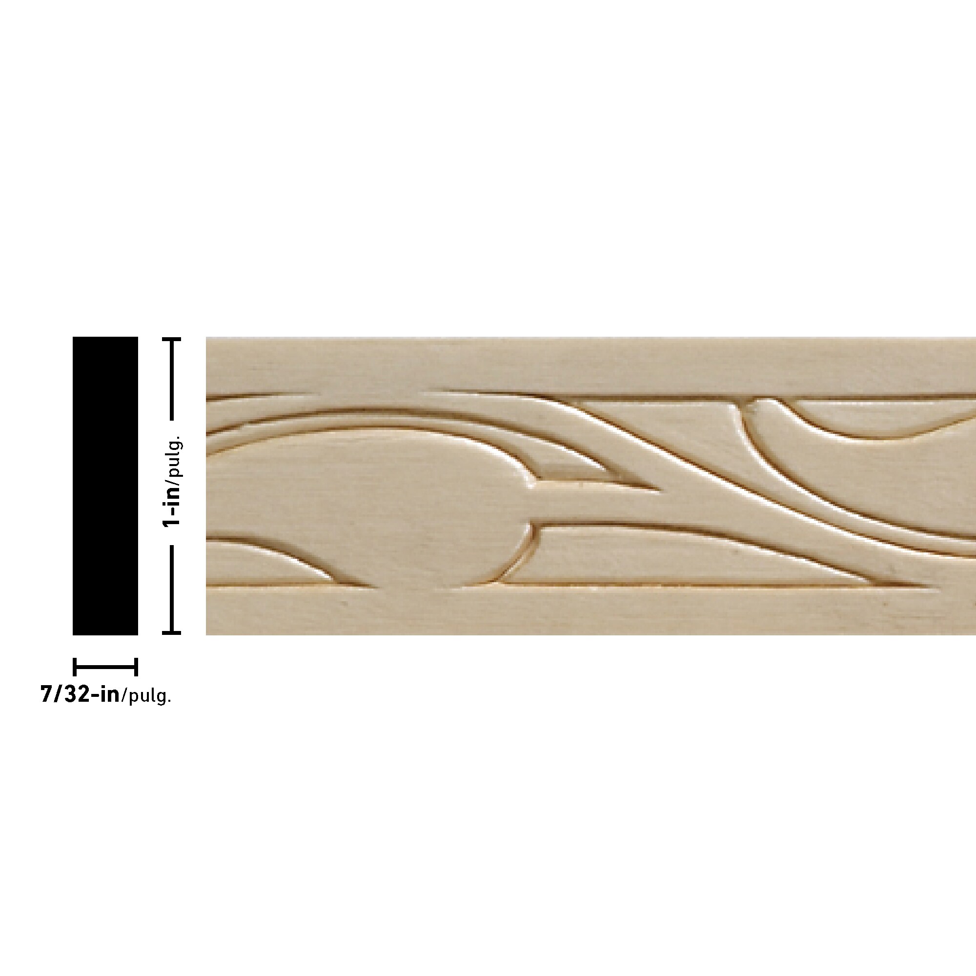 Ornamental Mouldings 265-8WHW Wall-Panel-Moulding - View #2