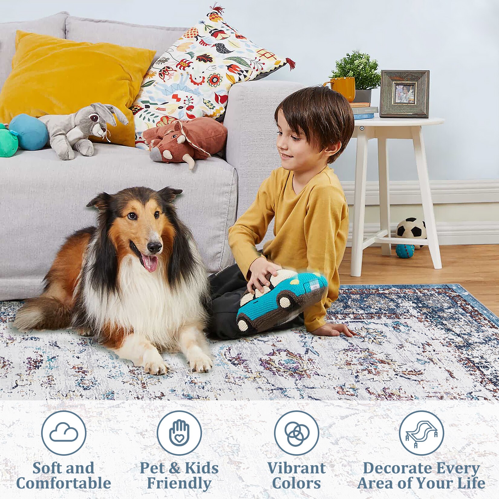 Qeetex SUNNY-PHO-334RJ9FS rugs - View #8