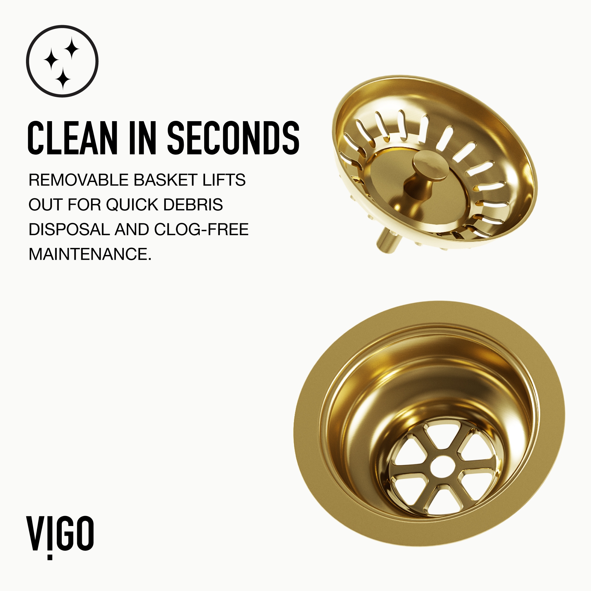 VIGO VGSTRAINERMG Kitchen-Sink-Strainers - View #5