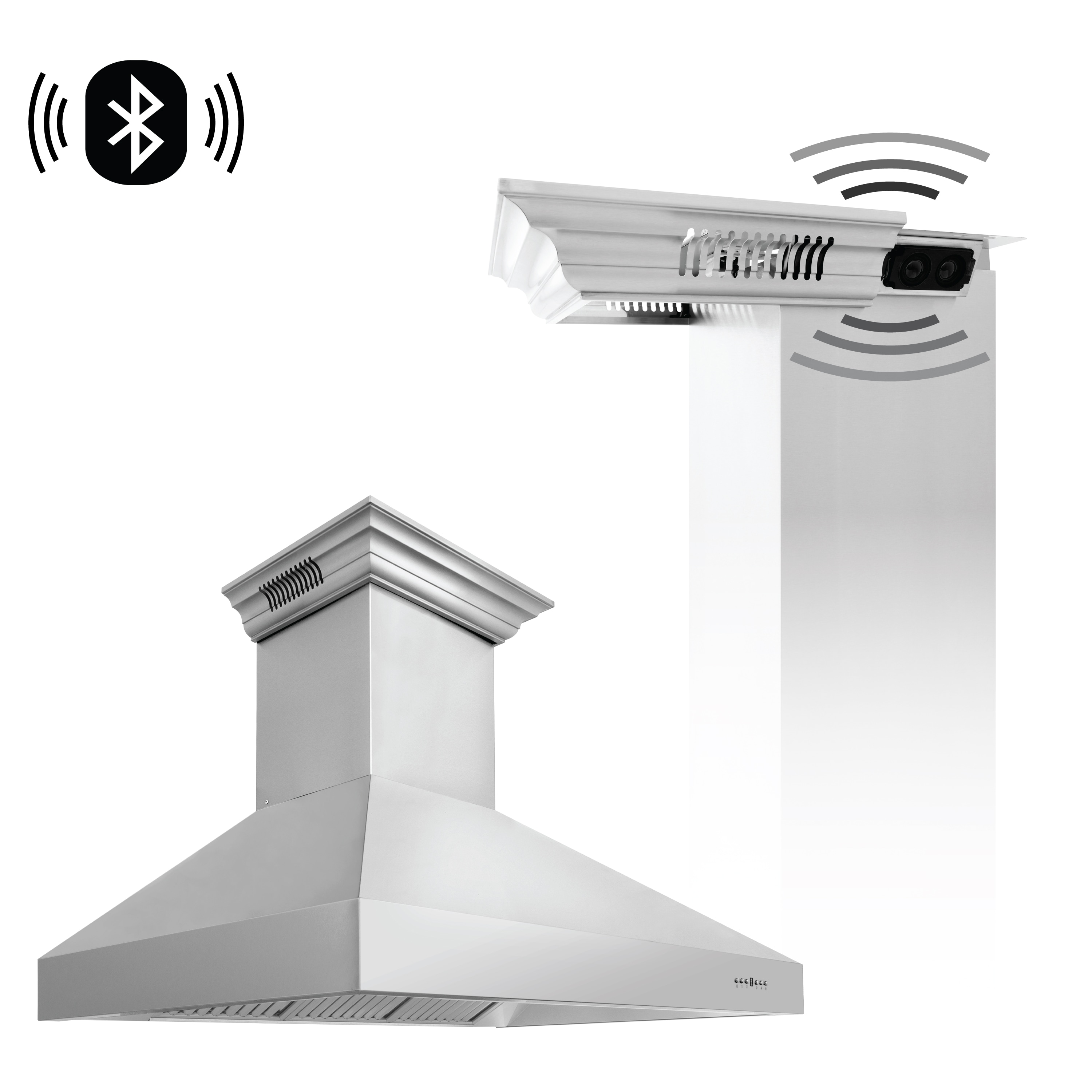 Bluetooth Compatibility Wall Mounted Range Hoods at Lowes