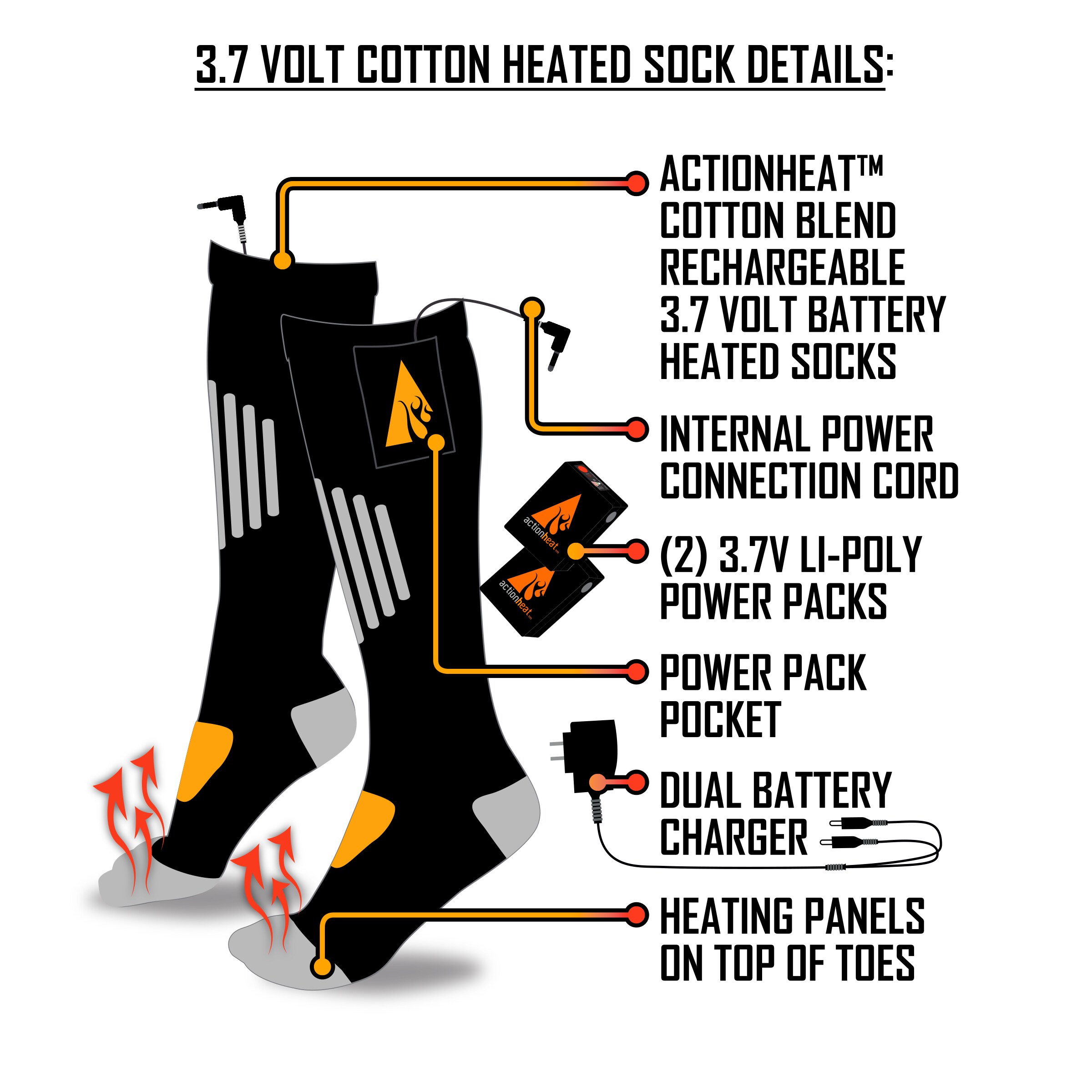 ActionHeat AH-SK-LI-02-L-XL footwear - View #7