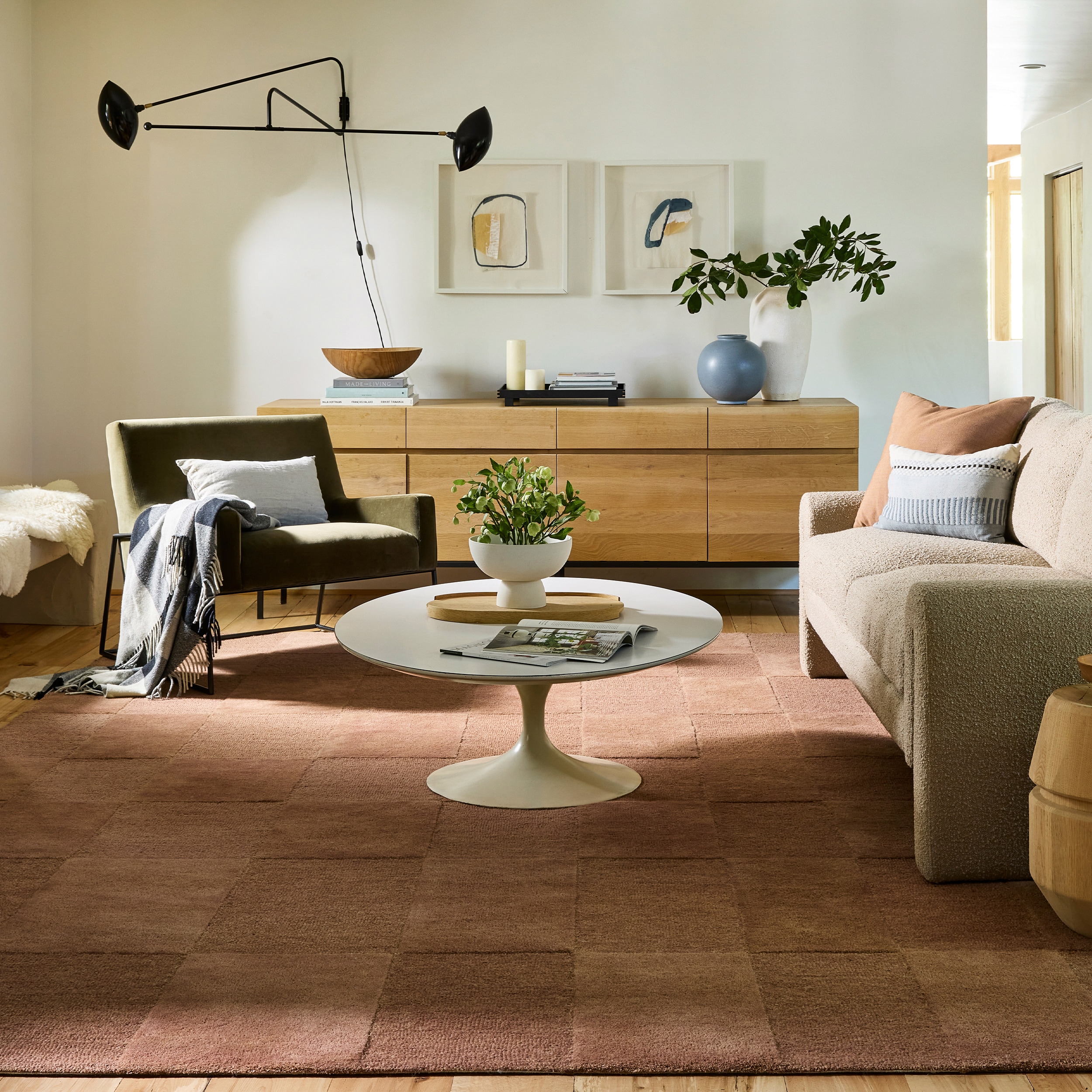 nuLOOM 200MTIM02B-10014 Elliot Wool 10ft. x 14ft. Rust Area Rug