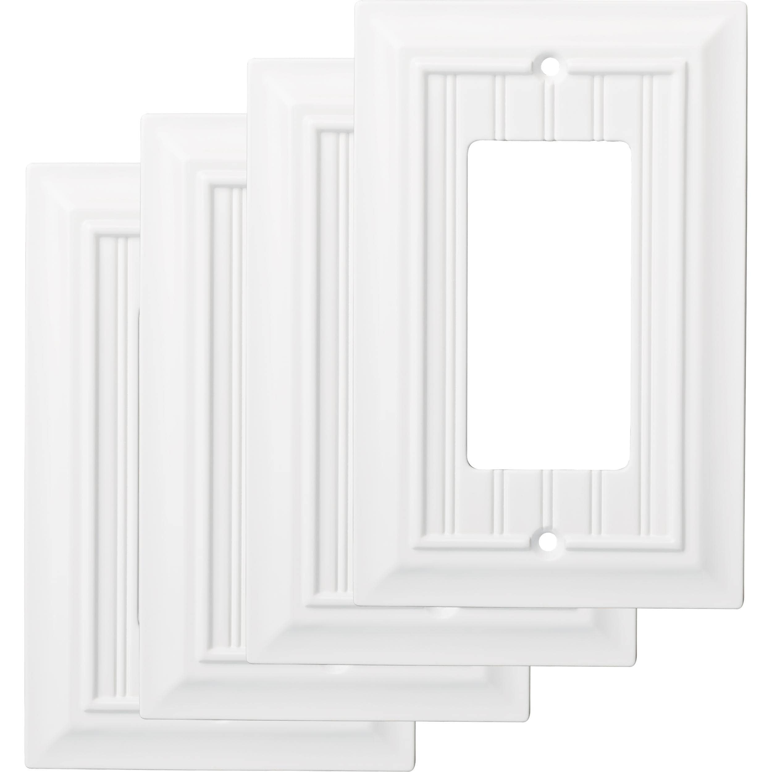 allen + roth W37232-PW-KT Electrical-Wall-Plates - View #9