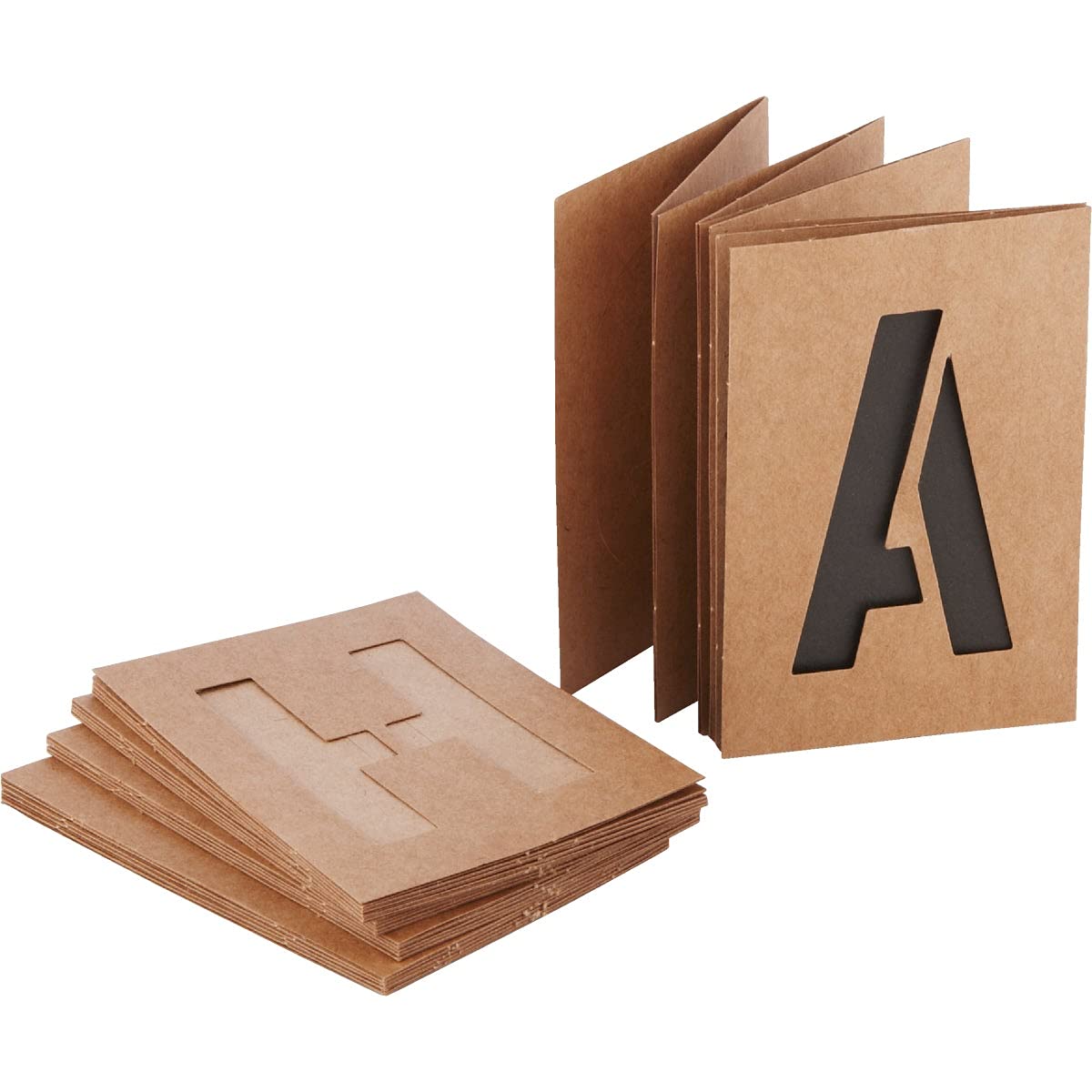 HY-C Hy-Ko 3 in. Card Stock Letter Number Stencil Set