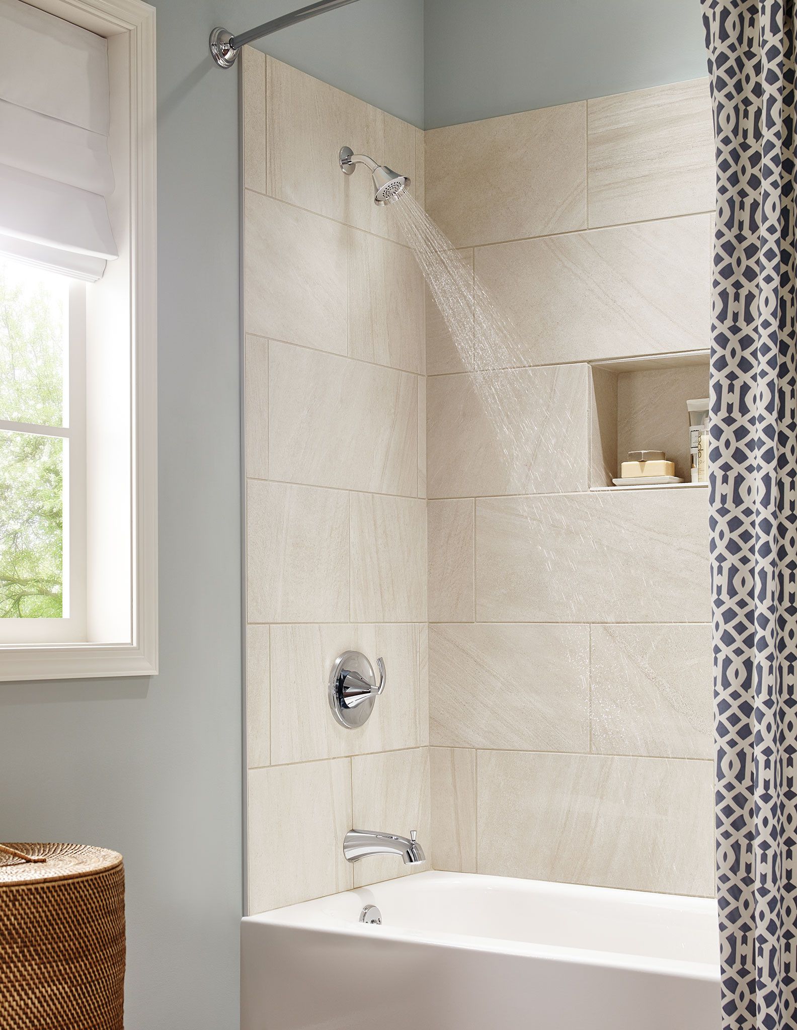 Moen T2743EPBN Tub-Shower-Faucets - View #2