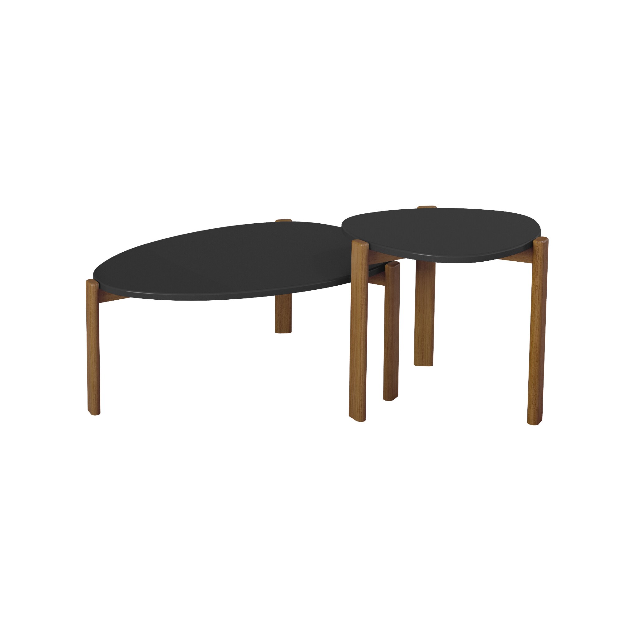Manhattan Comfort 2-82735-BK Coffee-Tables - View #2