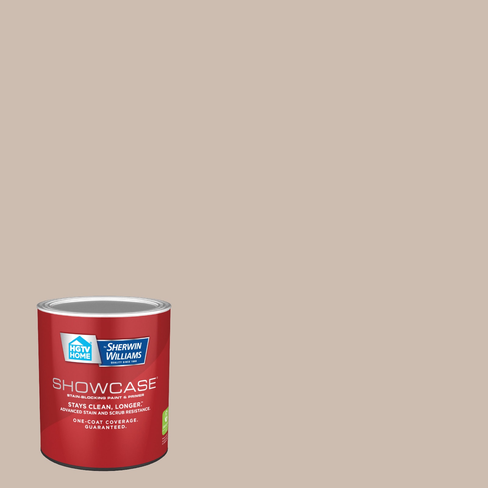 HGTV HOME by Sherwin-Williams 2005-10B-935228 Showcase Semi-gloss Dust Bunny 2005-10B Acrylic Interior Paint Paint + Primer ( 1-quart )
