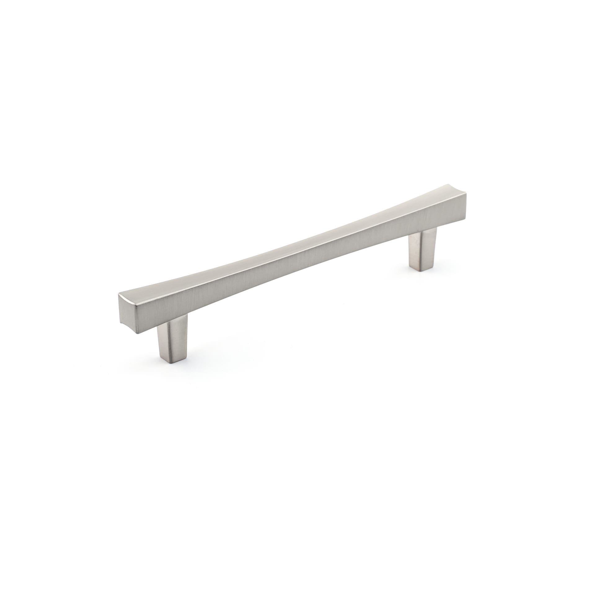 Richelieu BP7227128195 Westmount 5-1/16-in , 128mm Center to Center Brushed Nickel Rectangular Handle Drawer Pulls