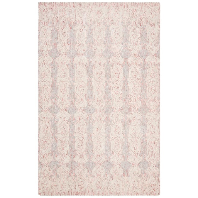 Farmhouse Cottage Area Rug In The Rugs, Hot Pink Area Rug
