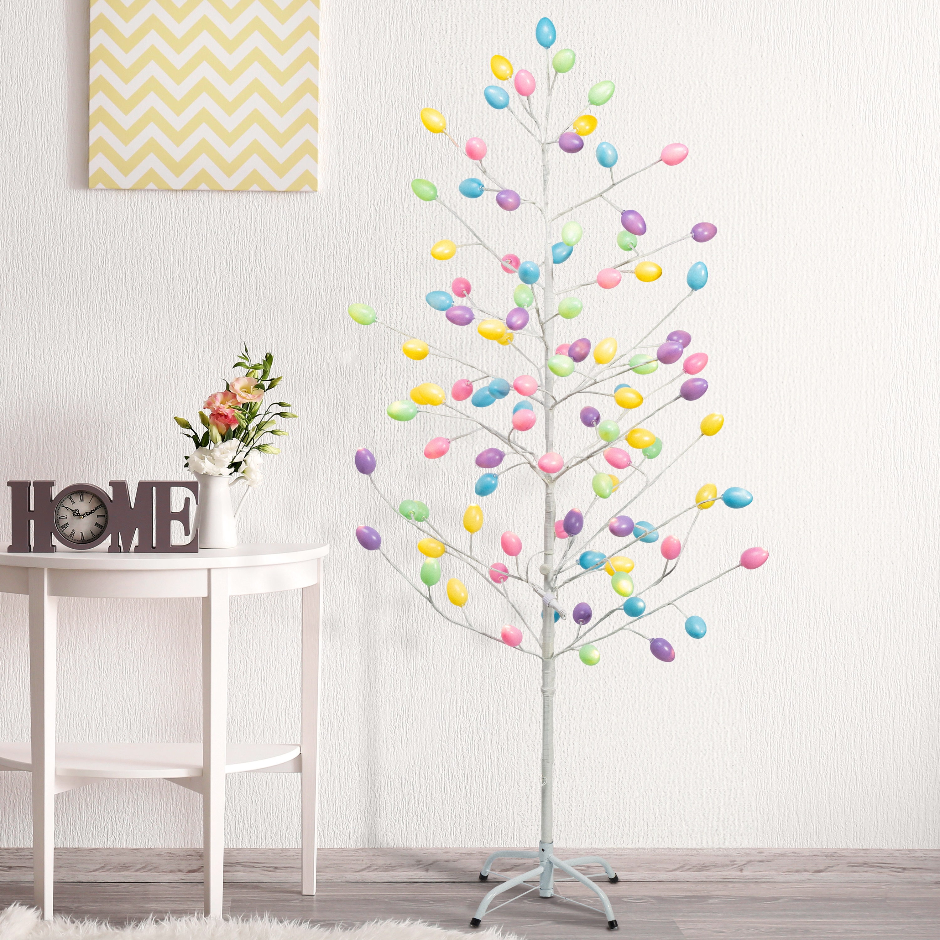 Gerson International 2261670EC 60-in H Lighted Easter Free standing decoration