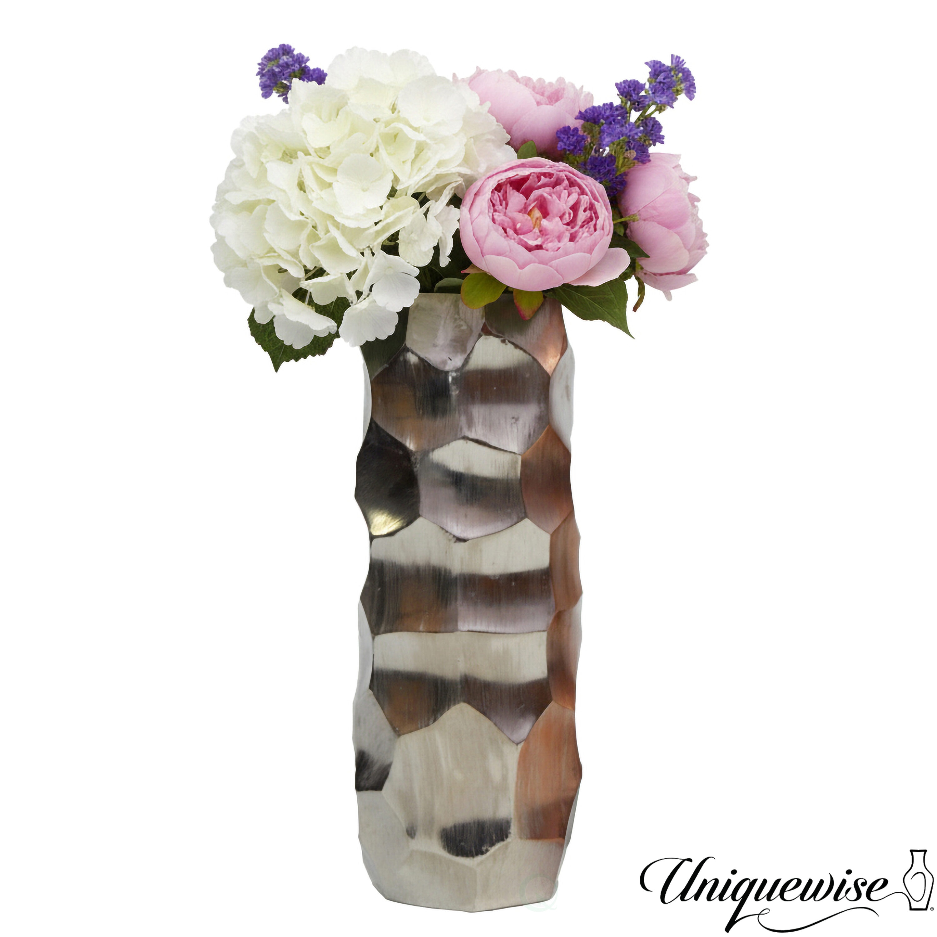 Uniquewise Metal Modern Vase