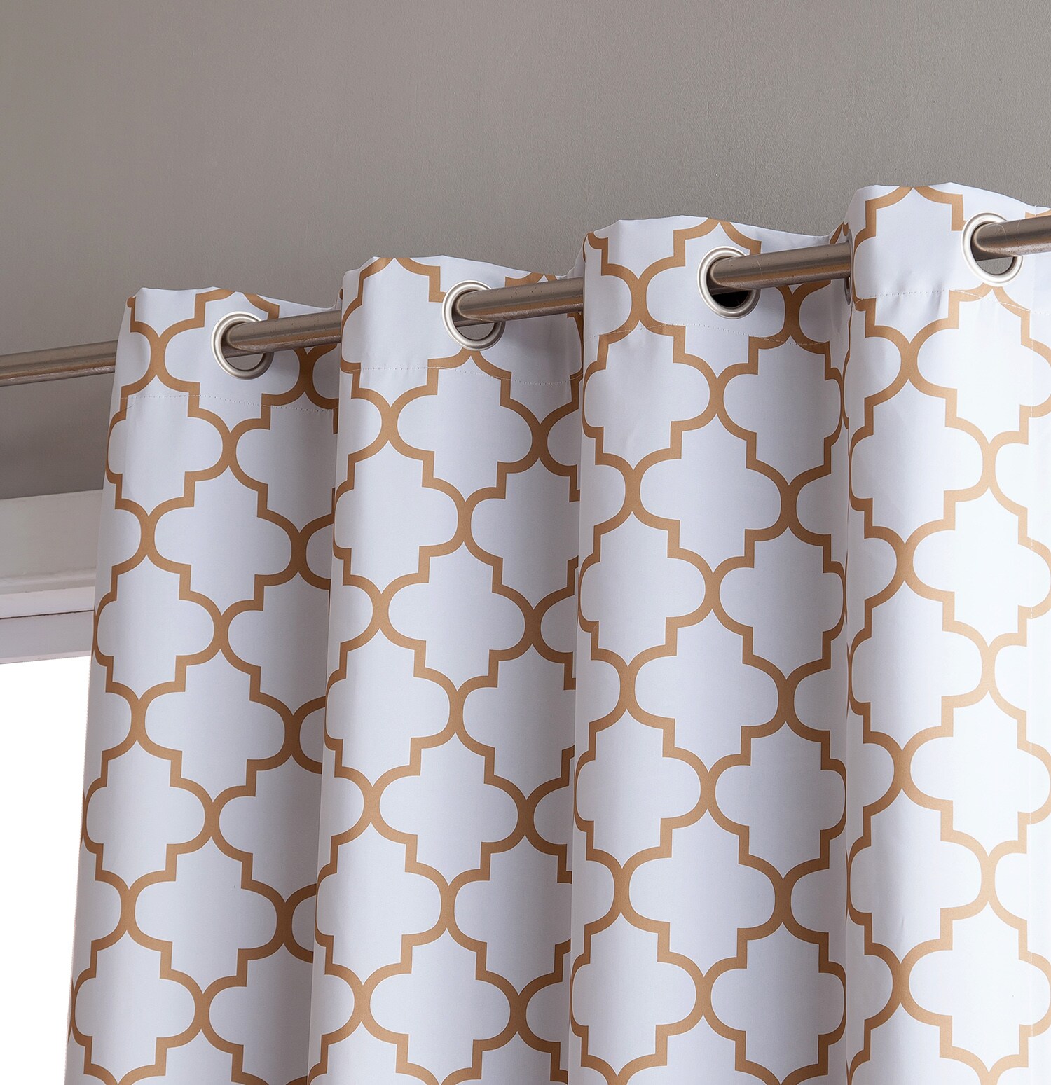 HLC.me LTTCPRNT-84W/GLD curtains - View #2