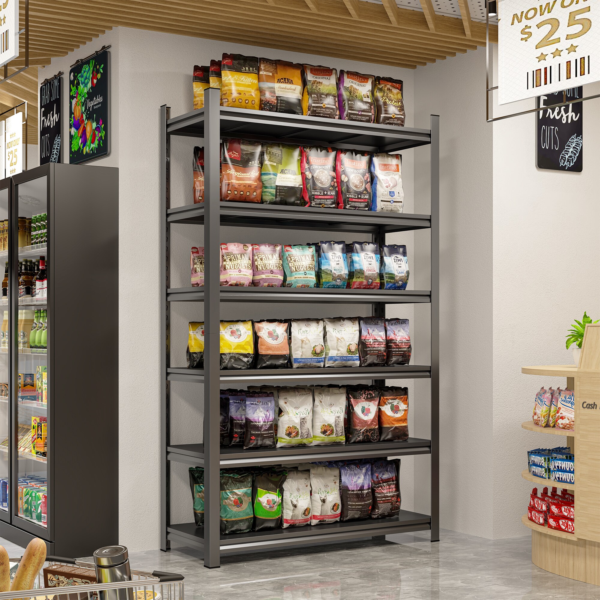 Tinyhomie LW-L-W1836862 Free-Standing-Shelving - View #4
