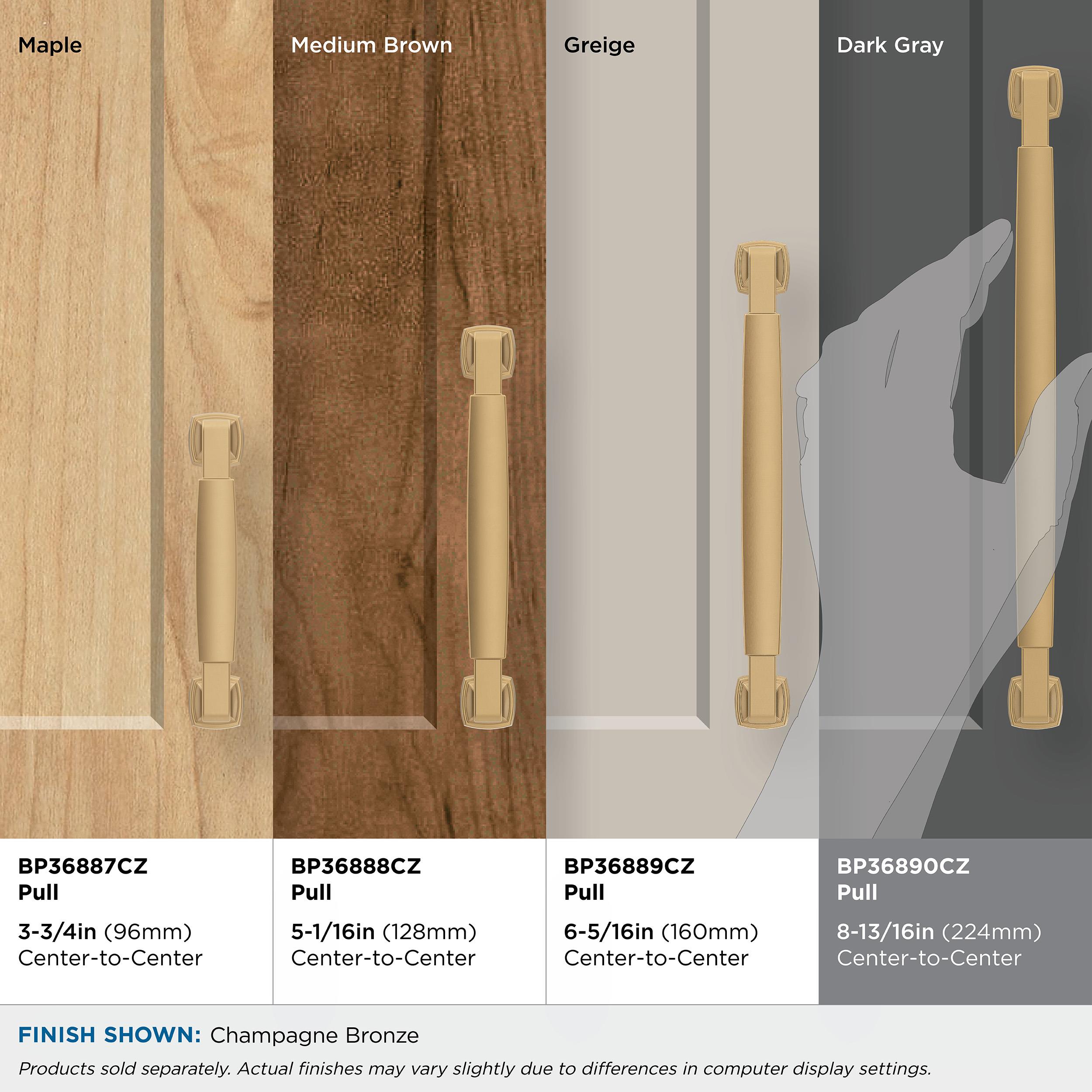 Amerock BP36890CZ Cabinet-Pulls - View #5