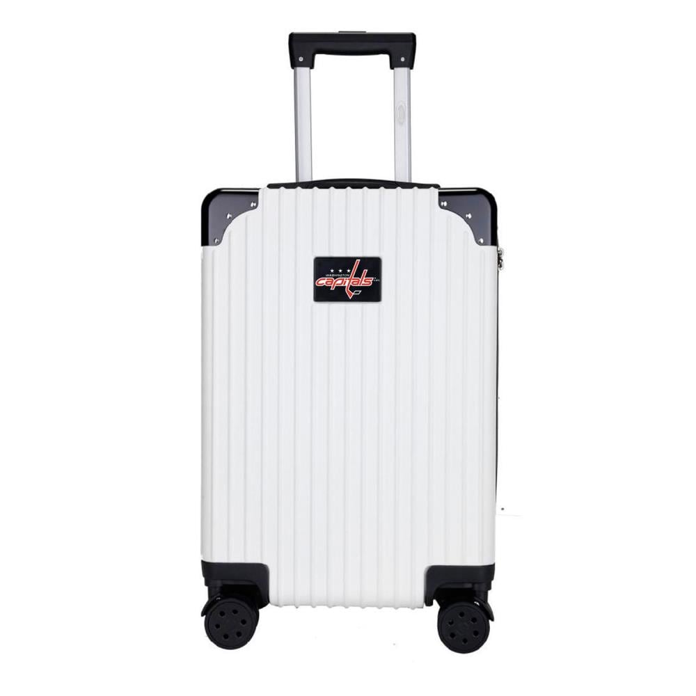 Mojo Licensing NHCPL210_WHITE 23.75 X 15.5 X 9.75 White Polycarbonate Hardshell Carry-on Bag (1-Bag)